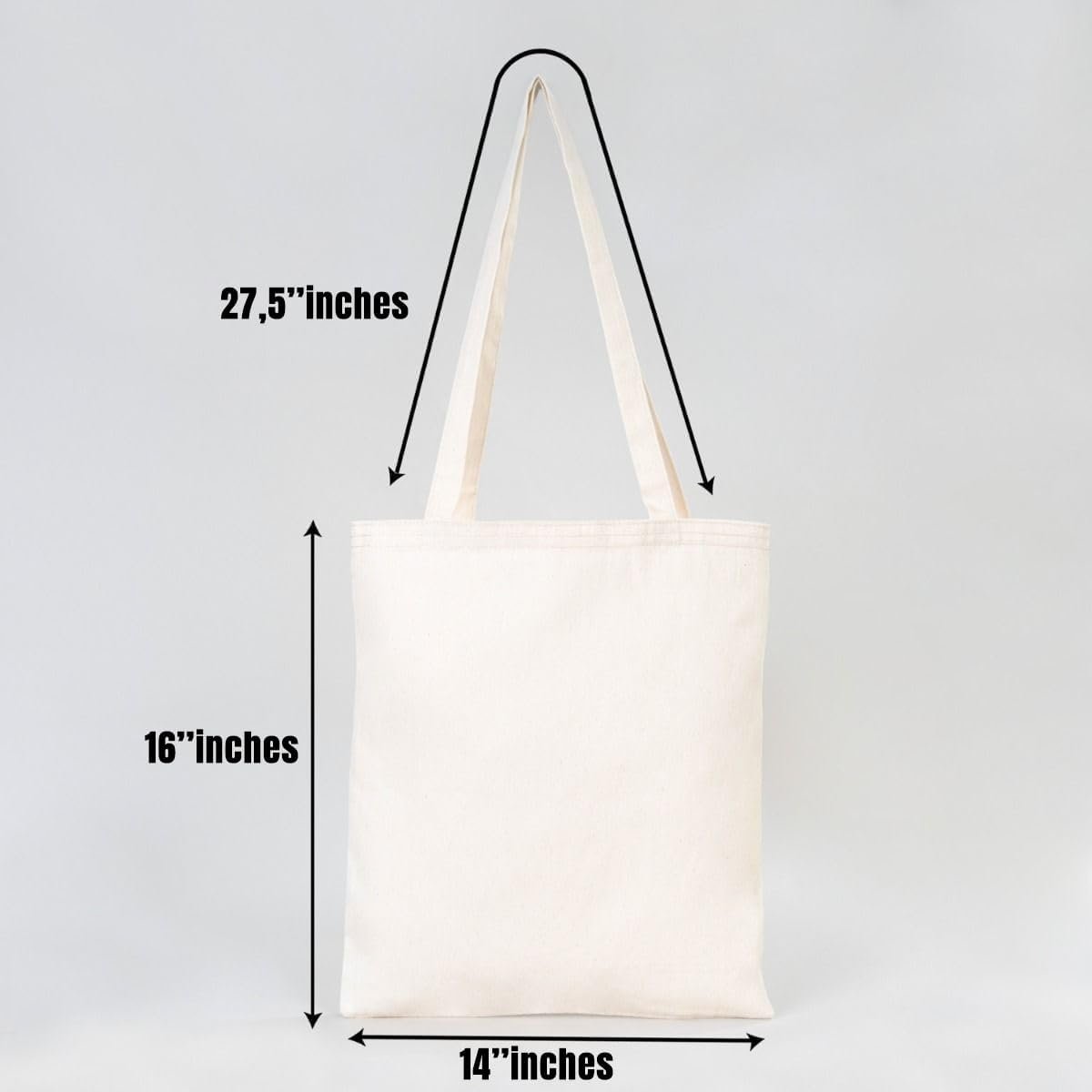 Großhandels-Packung mit 10/50/100 individuellen Canvas-Tragetaschen – wiederverwendbare Taschen für OEM-Business Branding-Events Großhandels-Packung mit 10/50/100 individuellen Canvas-Tragetaschen – wiederverwendbare Taschen für OEM-Business Branding-Events