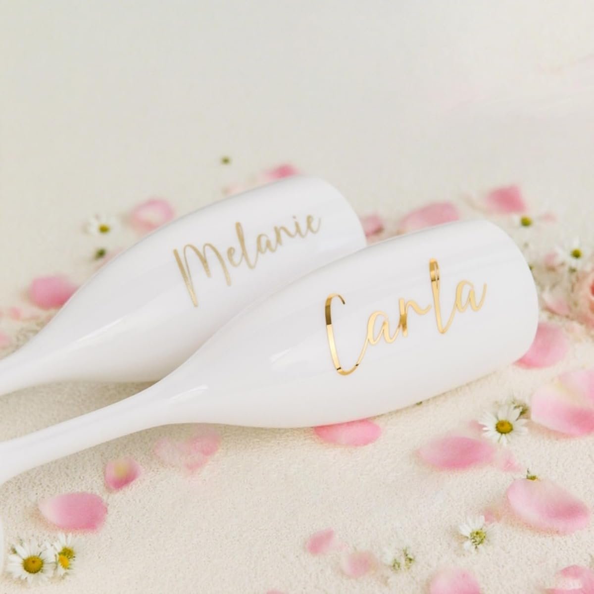 Großhandel personalisierte Plastik-Champagnergläser, individuelles Logo für Hochzeitsfeiern, benutzerdefinierte Namens-Partygeschenke (1 Stück) vom Hersteller