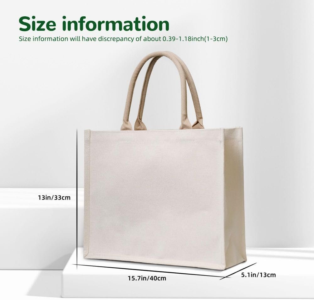 Großhandel individuelle Canvas Tragetaschen für Frauen, personalisierte Präsenttasche mit Foto, Logo und Namen, OEM Hersteller für Geburtstagsgeschenke in Großmenge.