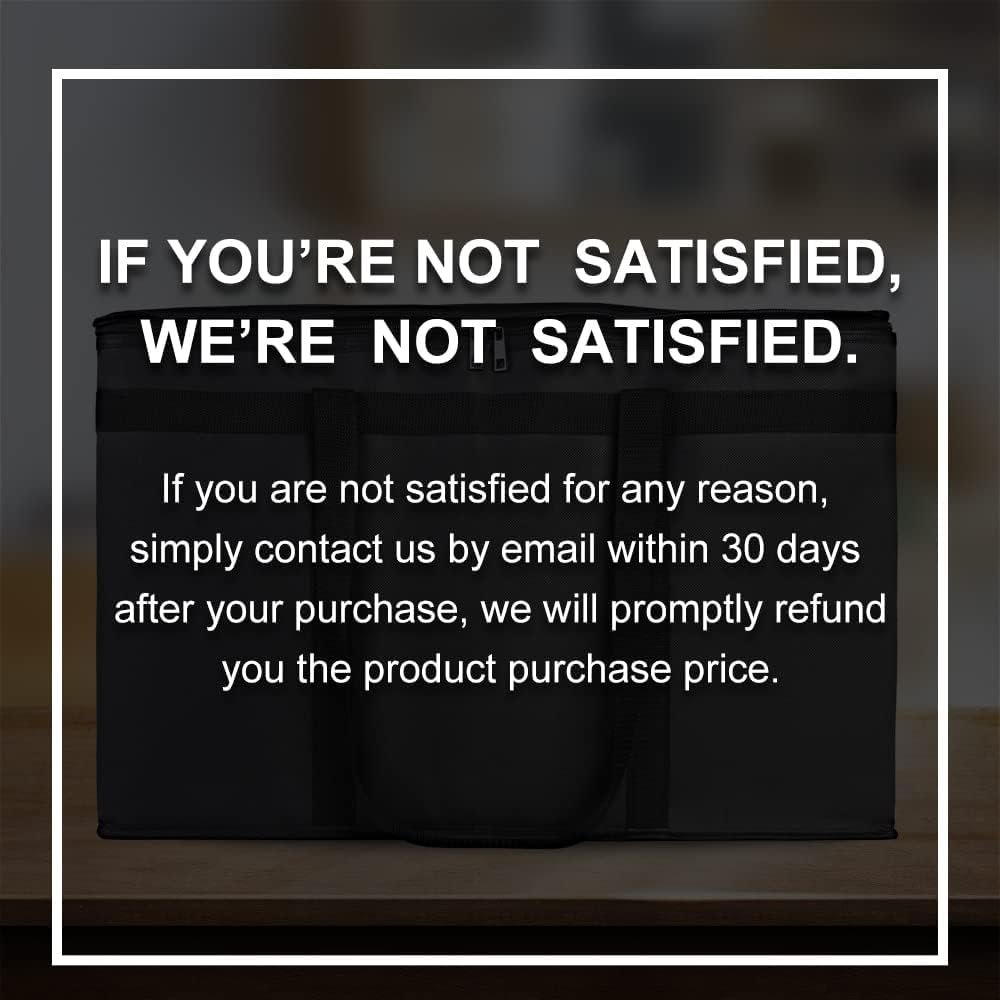 Großhandel XXXL Kühlertaschen für Lebensmittelanlieferungen, individuelle Logo-Lösungen, isolierte Einkaufstaschen für Catering und Pizzalieferungen, warmer und gefrorener Styroporträger für Reisen im Auto.