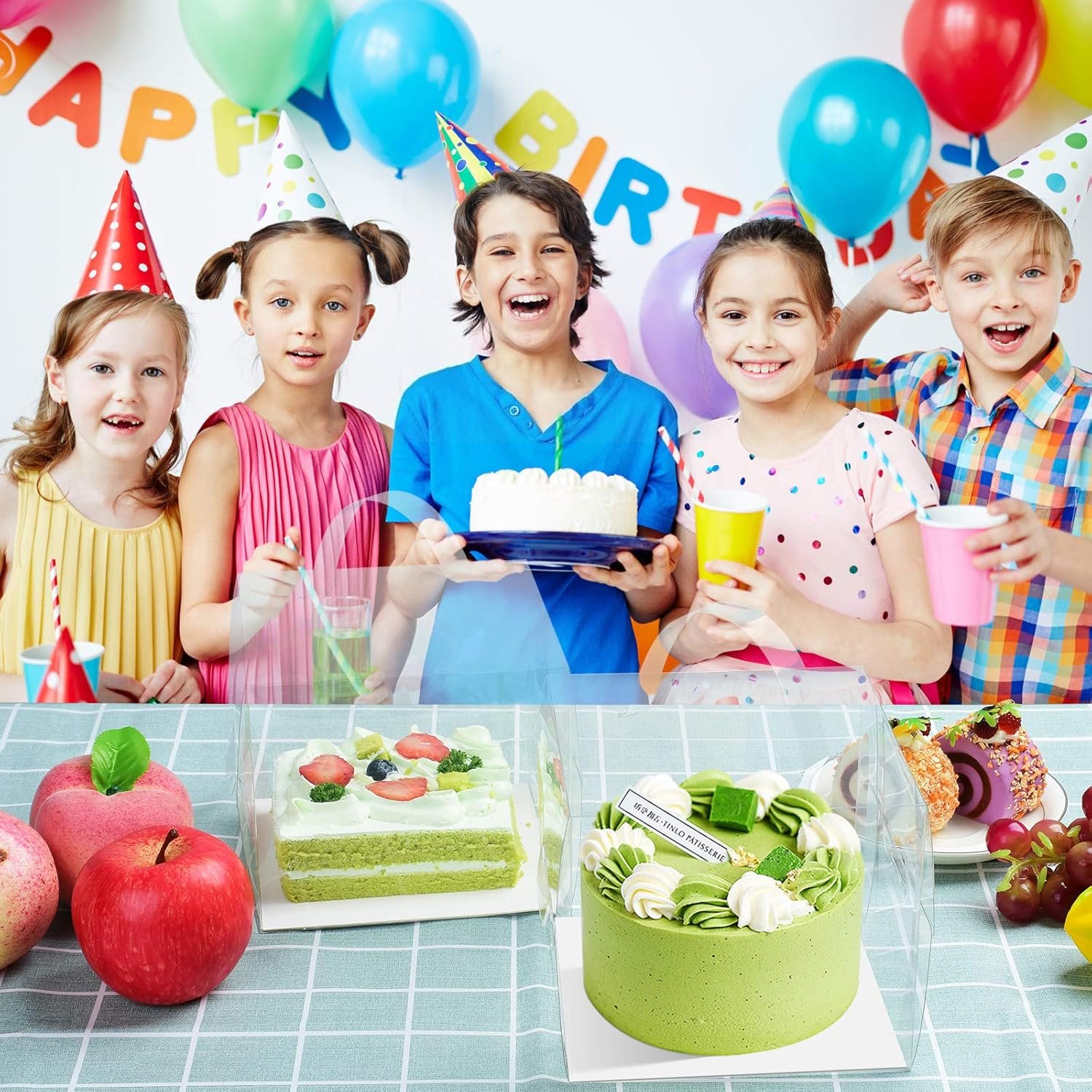 Großhandel 6x6x5 Zoll transparente Kuchenboxen, 20 Stück klare Geschenkbox für Kuchen, Schokolade, Donuts, OEM Optionen verfügbar, ideale Verpackung für Feierlichkeiten wie Party, Hochzeit und Abschluss. Großhandel 6x6x5 Zoll transparente Kuchenboxen, 20 Stück klare Geschenkbox für Kuchen, Schokolade, Donuts, OEM Optionen verfügbar, ideale Verpackung für Feierlichkeiten wie Party, Hochzeit und Abschluss.