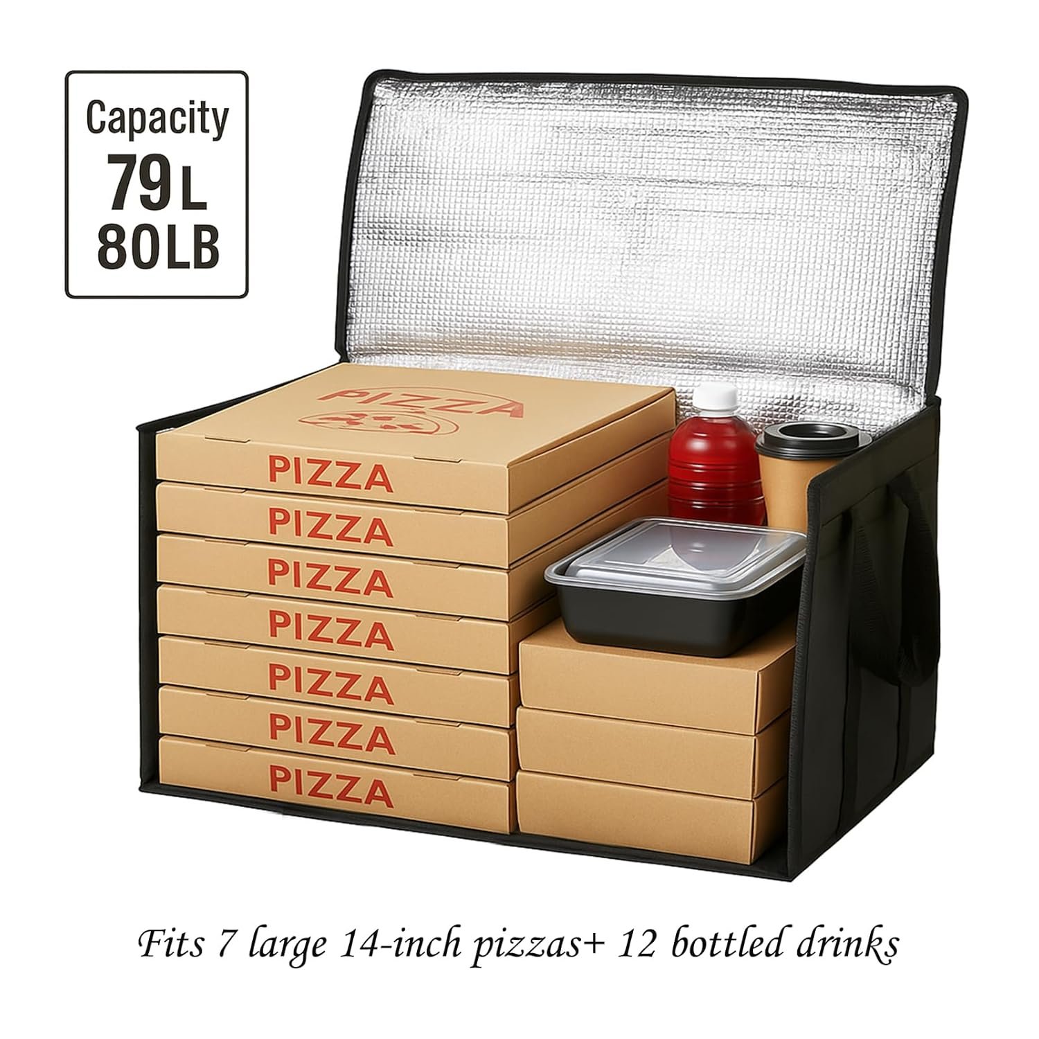 Großhandel XXXL Pizza Kühltaschen, individueller Logo-Eindruck, thermische Lebensmittellieferungstasche für Catering, Einkauf, Reisen und Fahrten, OEM, Warm- und Kalttransport. Großhandel XXXL Pizza Kühltaschen, individueller Logo-Eindruck, thermische Lebensmittellieferungstasche für Catering, Einkauf, Reisen und Fahrten, OEM, Warm- und Kalttransport.