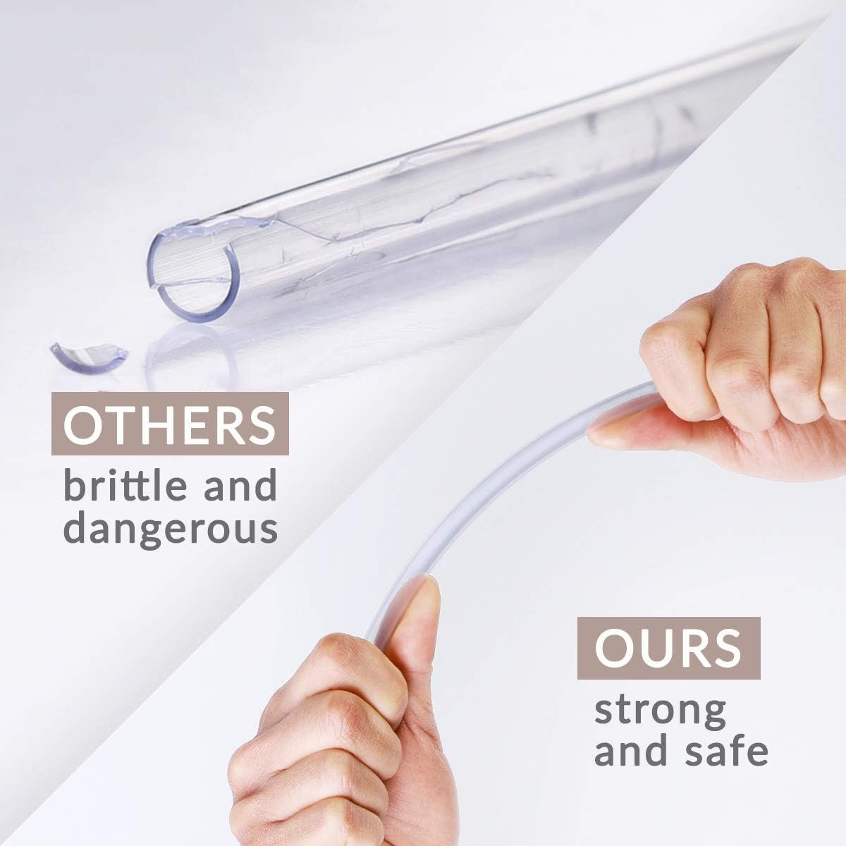 Großhandel 18 oz transparente Acrylbecher mit Strohhalmen - 8er Pack, direkt vom Hersteller für individuelles Logo und OEM gefertigt