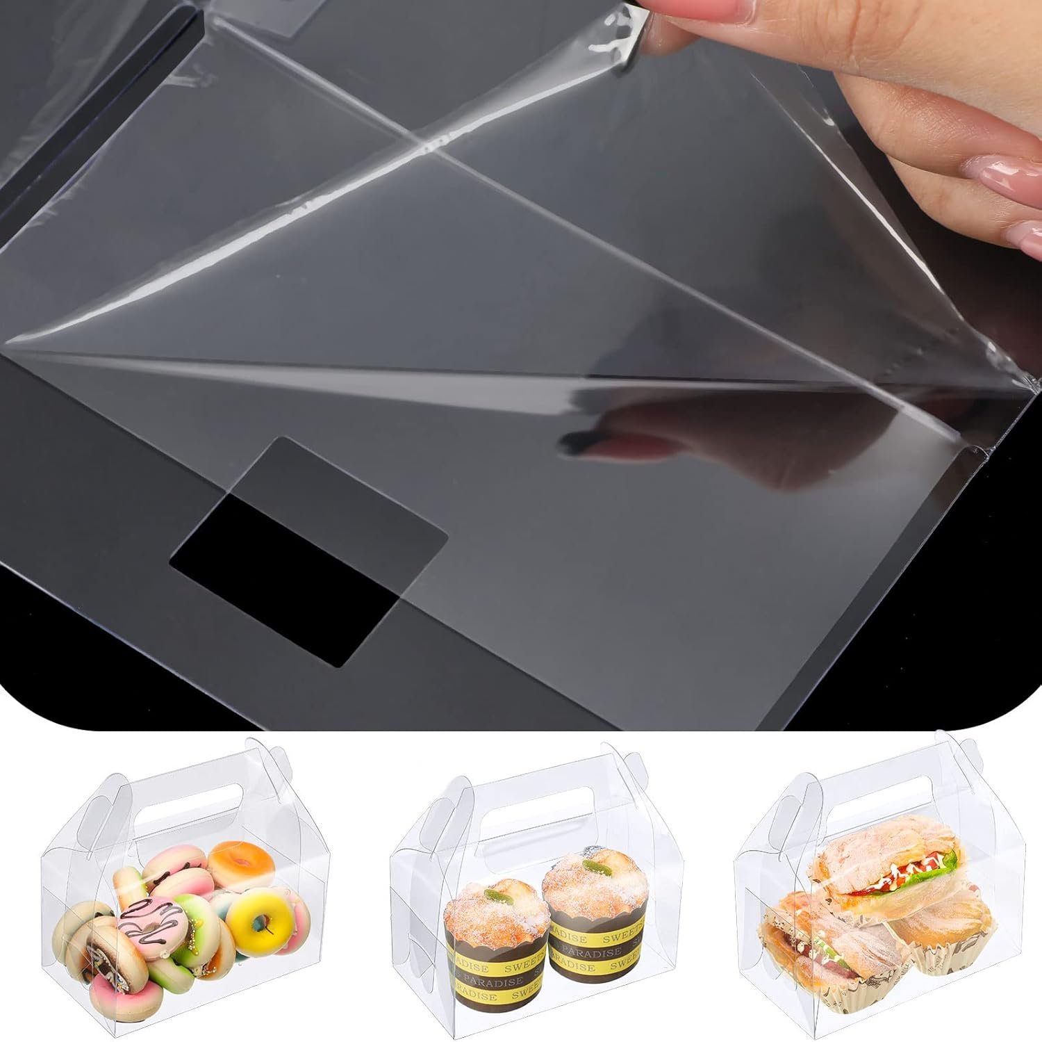 Großhandel klarsicht Gabel Geschenkboxen für Süßigkeiten, 50 Packungen, 6,3 x 3,5 x 3,2 Zoll, als individuelle Logo-Option für Markenbildung, ideal für Dessert, Kekse, Geburtstage, Baby-Shower, Hochzeiten und Feiertage. Hersteller von Kunststoffpartytüten in Großmenge. Großhandel klarsicht Gabel Geschenkboxen für Süßigkeiten, 50 Packungen, 6,3 x 3,5 x 3,2 Zoll, als individuelle Logo-Option für Markenbildung, ideal für Dessert, Kekse, Geburtstage, Baby-Shower, Hochzeiten und Feiertage. Hersteller von Kunststoffpartytüten in Großmenge.