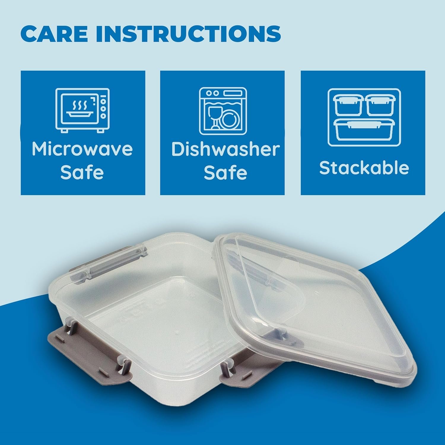 Großhandel BPA-freier Sandwich-Container: Wiederverwendbarer 2er-Pack mit auslaufsicherem Deckel für individuelle Logos und direkt vom Hersteller.