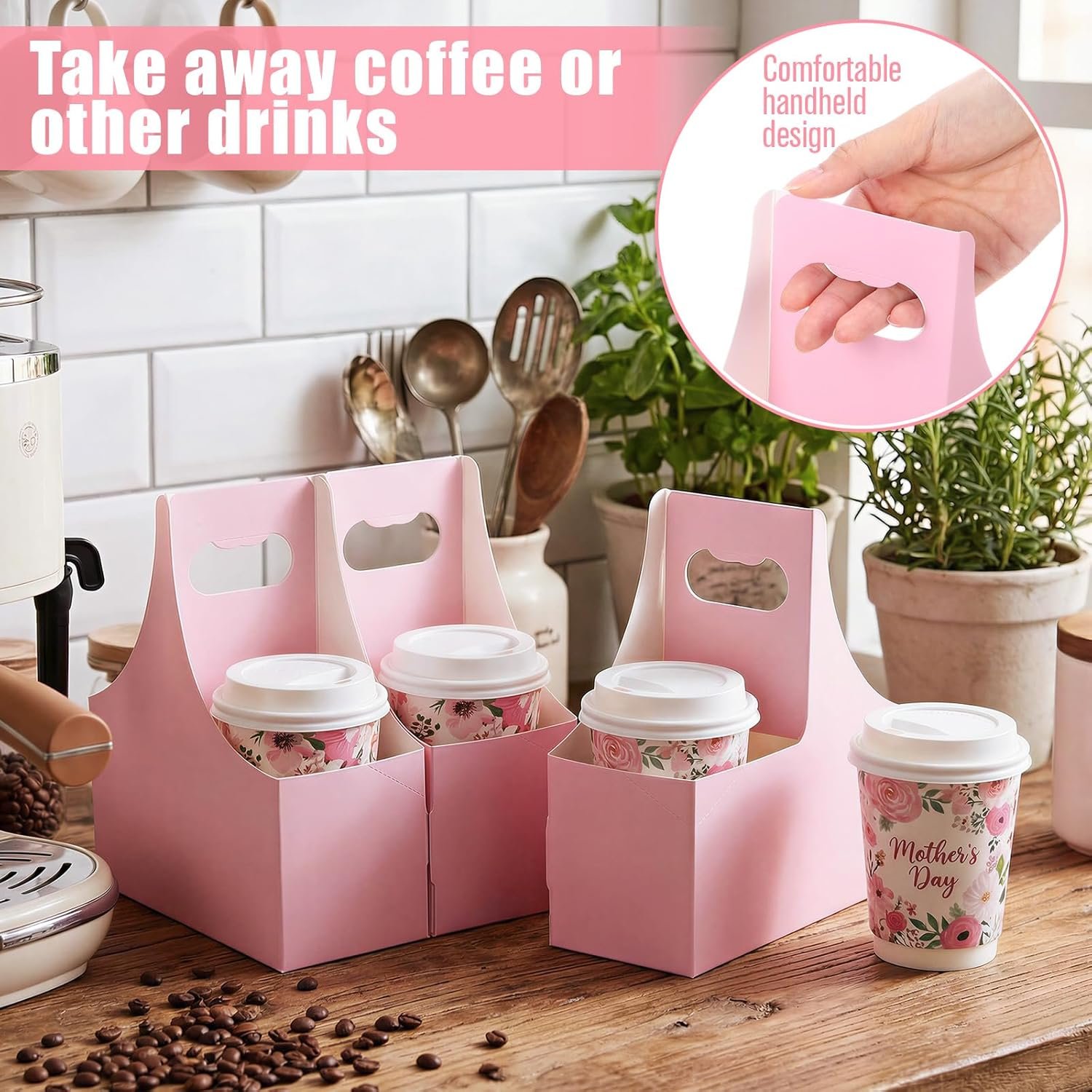 Großhandel 60 Stück 2 Tassen Getränketräger mit Griffen, Papiertüten mit individueller Logo-Anpassung, 7,87 x 3,07 x 6,77 Zoll Papier-Träger für Takeaway, Hersteller für Café und Restaurant Lebensmittel-Lieferung. Großhandel 60 Stück 2 Tassen Getränketräger mit Griffen, Papiertüten mit individueller Logo-Anpassung, 7,87 x 3,07 x 6,77 Zoll Papier-Träger für Takeaway, Hersteller für Café und Restaurant Lebensmittel-Lieferung.