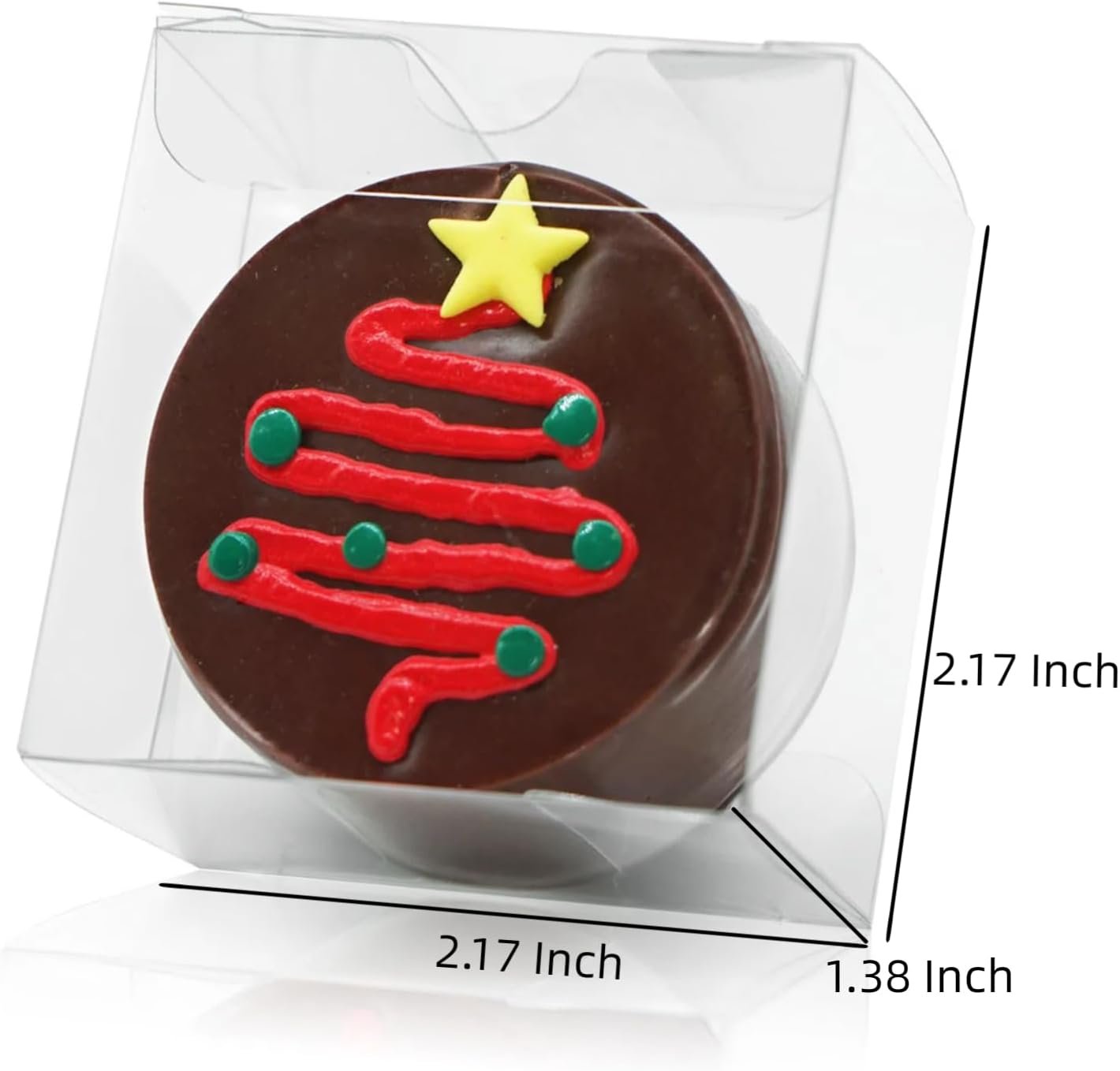 Großhandel 50 Stück klare Macaron-Boxen 2,17