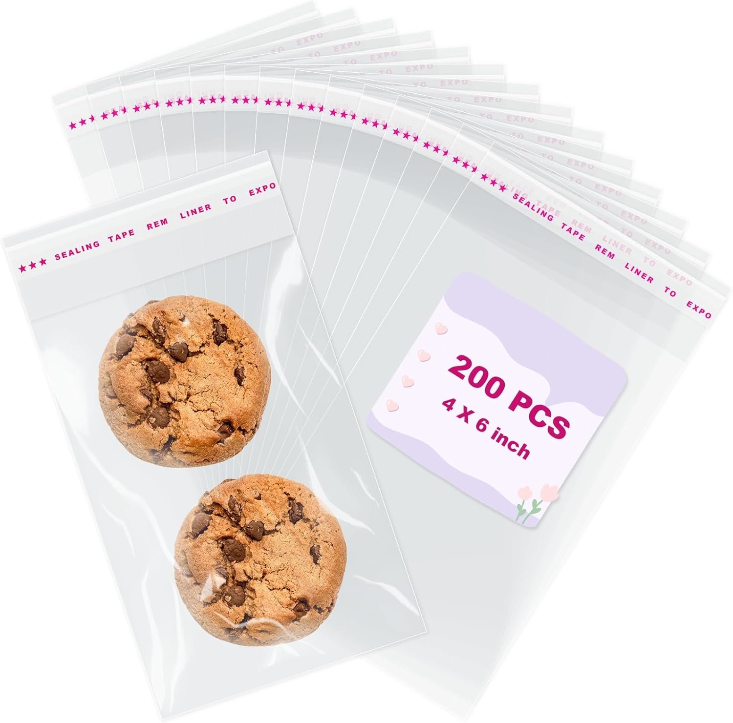 Großhandel 200 Stück Klar Cellophan Beutel 4x6 Zoll, Selbstklebende Verpackungsbeutel für Cookies, Geschenke, Süßigkeiten, Partytüten, Individuelles Logo, Hersteller von Plastikhüllen Großhandel 200 Stück Klar Cellophan Beutel 4x6 Zoll, Selbstklebende Verpackungsbeutel für Cookies, Geschenke, Süßigkeiten, Partytüten, Individuelles Logo, Hersteller von Plastikhüllen