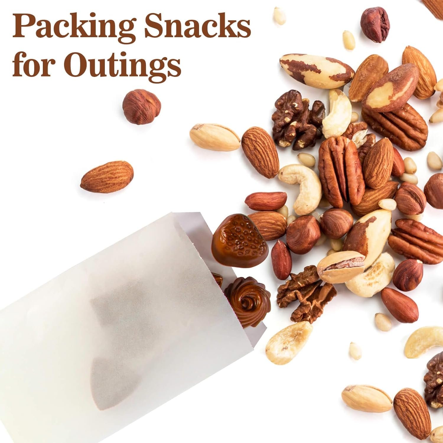 Großhandel für 100 Glassine Wachspapierbeutel - Individuelles Logo erhältlich - Hersteller von hochwertigen Umschlägen, Hamburger-Tüten, Cookie-Hüllen, Tortenstücken, Seifenverpackungen, und Dessertverpackungen in Großmenge.