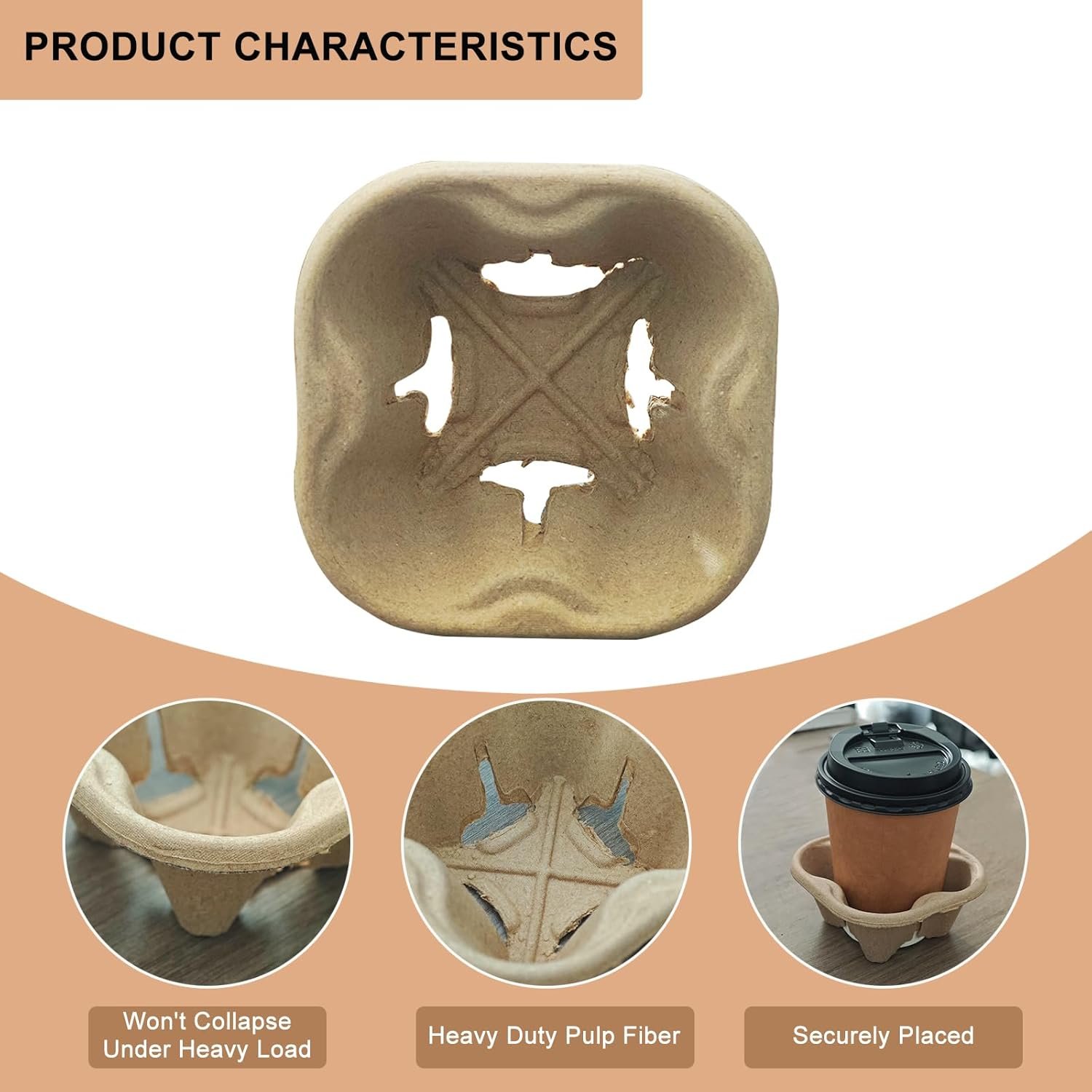 Großhandel Take-Out Papierbeutel und Einwegtrays für Getränke 100 Stück, individuell bedruckbare Ein-Cup-Träger für Kaffee, Hersteller von braunen Papiertragetaschen in Bulk. Großhandel Take-Out Papierbeutel und Einwegtrays für Getränke 100 Stück, individuell bedruckbare Ein-Cup-Träger für Kaffee, Hersteller von braunen Papiertragetaschen in Bulk.