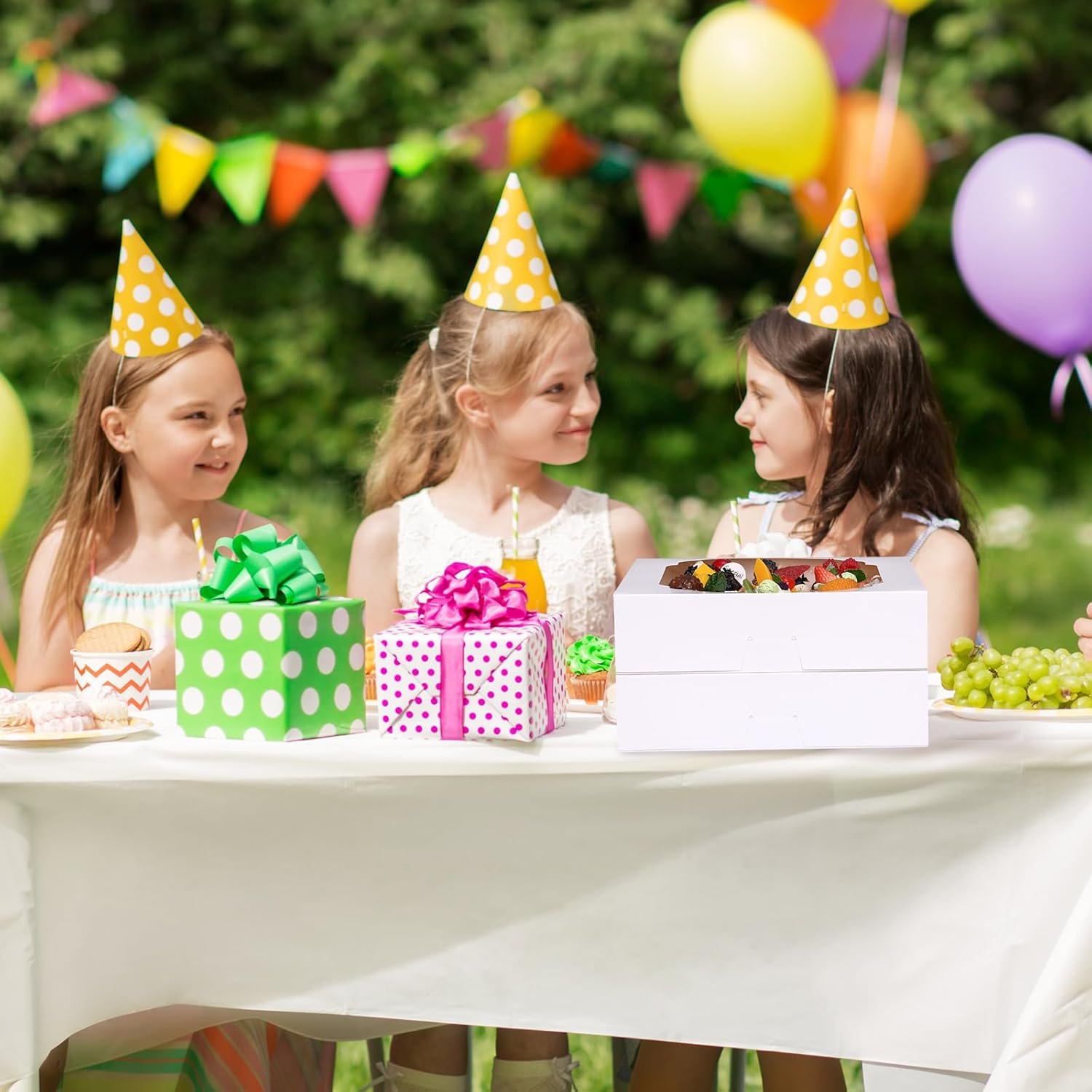 Großhandel 56er Set Tortenboxen 10x10x2,5 Zoll mit Fenster für Kekse, Gebäck, Torten, Muffins und Donuts, Individuelles Logo, Hersteller für hochwertige Verpackungen.