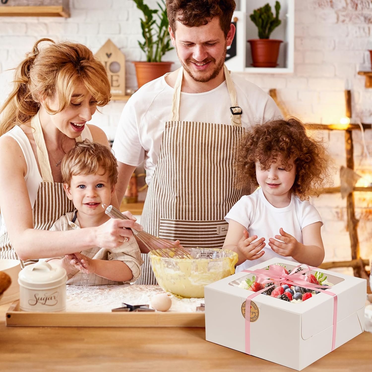 Großhandel 26 Stück 8x8x4 Zoll Kuchenboxen, weiße Backboxen mit Fenster für Gebäck, Muffins, Donuts, individuelle Logos und OEM Verpackungen vom Hersteller. Großhandel 26 Stück 8x8x4 Zoll Kuchenboxen, weiße Backboxen mit Fenster für Gebäck, Muffins, Donuts, individuelle Logos und OEM Verpackungen vom Hersteller.