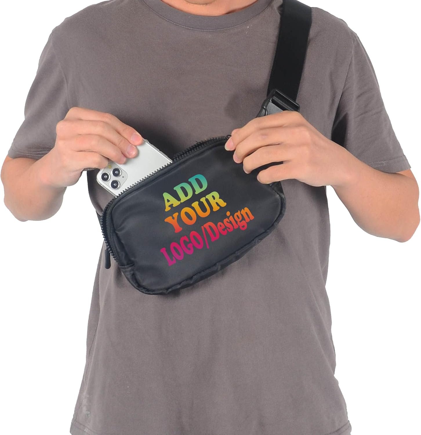 Großhandel individueller Nylon Hüfttasche für Workout Reisen und Hiking, unisex personalisierte Geschenke mit Name, Logo oder Foto, Hersteller der praktischen Gürteltasche in Schwarz, Eigenmarke für Bulk-Bestellungen. Großhandel individueller Nylon Hüfttasche für Workout Reisen und Hiking, unisex personalisierte Geschenke mit Name, Logo oder Foto, Hersteller der praktischen Gürteltasche in Schwarz, Eigenmarke für Bulk-Bestellungen.