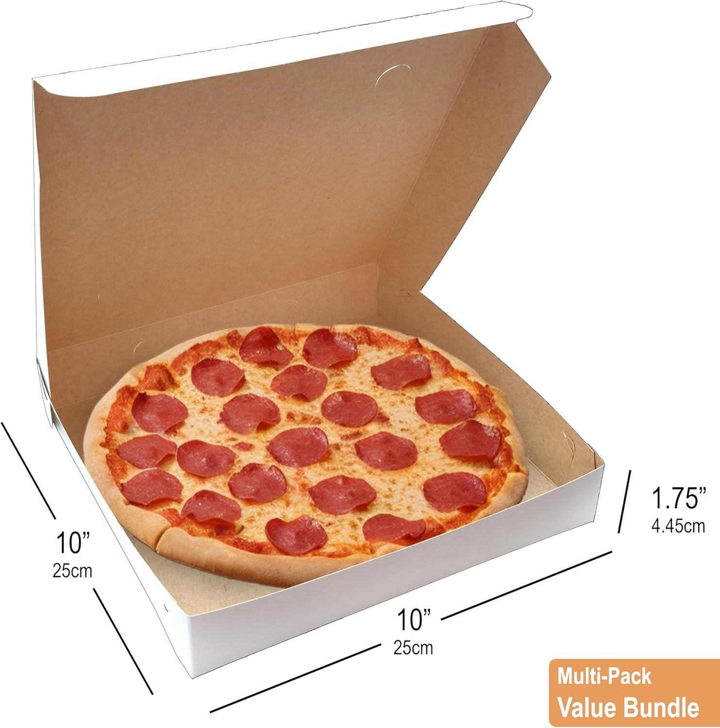 Großhandel Extra dünne weiße Papierboard-Kartons 10 x 10 x 1,75 Zoll (15 Stück) für selbstgemachte Pizzen, Gebäck, Takeaways, Geschenke und DIY-Projekte | Individuelles Logo für sichere Lagerung und Transport Ihrer Arbeiten von einem zuverlässigen Hersteller. Großhandel Extra dünne weiße Papierboard-Kartons 10 x 10 x 1,75 Zoll (15 Stück) für selbstgemachte Pizzen, Gebäck, Takeaways, Geschenke und DIY-Projekte | Individuelles Logo für sichere Lagerung und Transport Ihrer Arbeiten von einem zuverlässigen Hersteller.