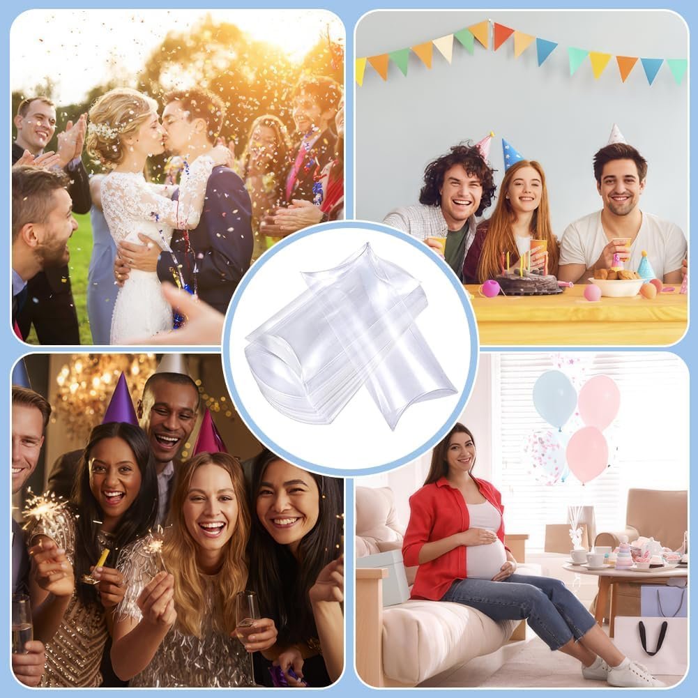 Großhandel klare Kunststoffkissen Favoritenbox für Süßigkeiten und Geschenke, ideal für Hochzeiten, Muttertag und Festivals, OEM Verpackung, Übergröße - 4.5x2.5x1 Zoll, vom Hersteller in Großmenge erhältlich. Großhandel klare Kunststoffkissen Favoritenbox für Süßigkeiten und Geschenke, ideal für Hochzeiten, Muttertag und Festivals, OEM Verpackung, Übergröße - 4.5x2.5x1 Zoll, vom Hersteller in Großmenge erhältlich.