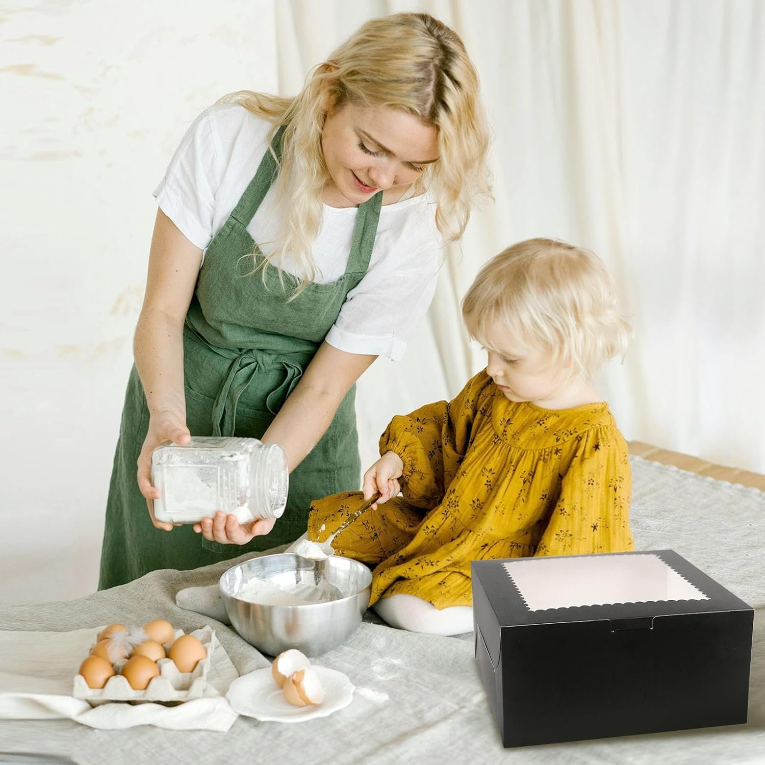 Großhandel 20 Stück 10 Zoll Kuchenboxen mit Fenster, schwarze Bäckerei-Boxen 10x10x5 Zoll, für Torten, Gebäck, Kekse, Schokolade, Cupcakes, Hochzeit, individuelle Logo Lösungen vom Hersteller. Großhandel 20 Stück 10 Zoll Kuchenboxen mit Fenster, schwarze Bäckerei-Boxen 10x10x5 Zoll, für Torten, Gebäck, Kekse, Schokolade, Cupcakes, Hochzeit, individuelle Logo Lösungen vom Hersteller.