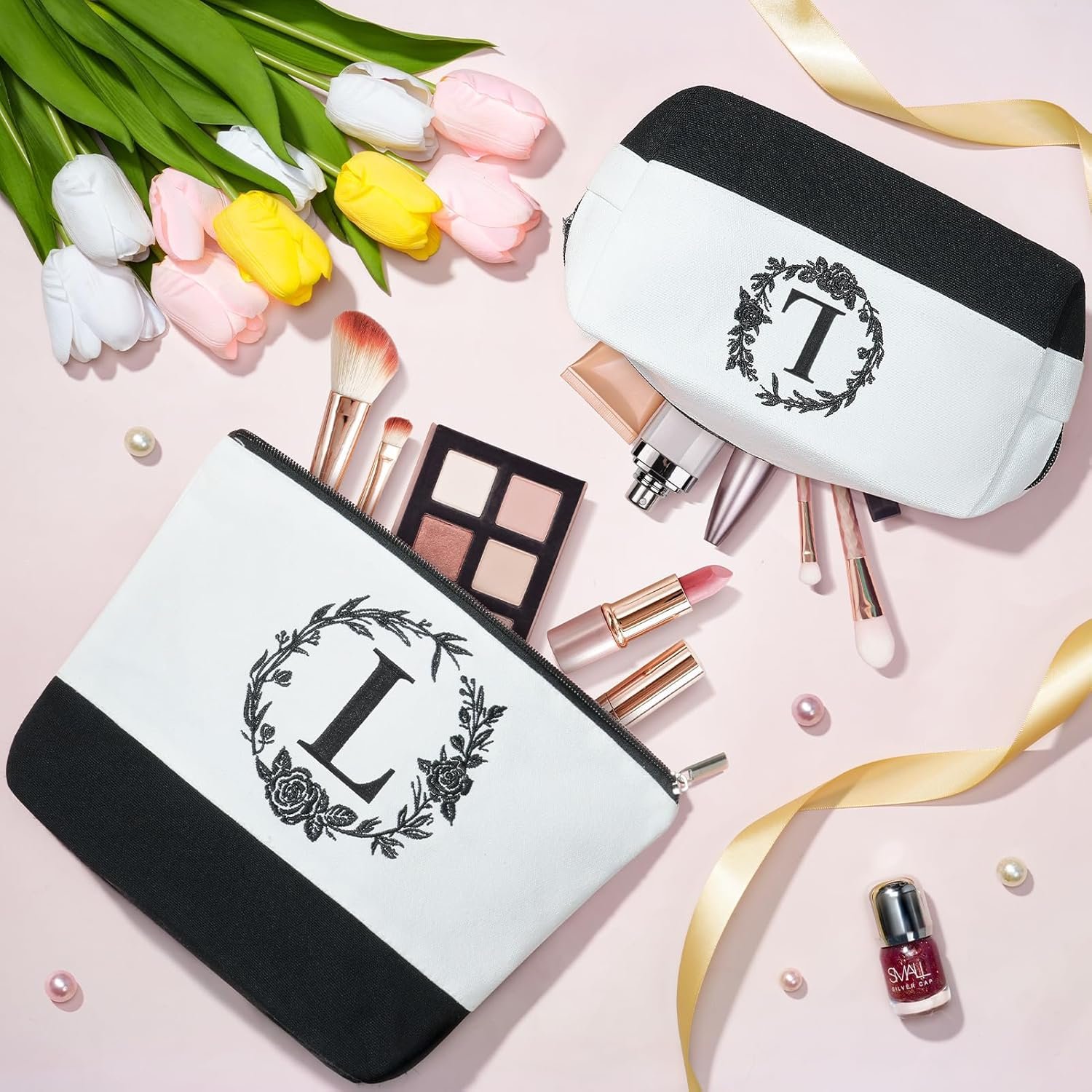 Großhandel Personalisierte Weihnachtsgeschenke für Frauen, Initial Canvas Tote Bag & Kosmetiktasche, Monogrammierte Strandtaschen mit Reißverschluss, ideal als Geburtstagsgeschenke für Mama, Schwester, Freundin, Partnerin, Tochter, Lehrerin – Individuelles Logo für Eigenmarken, Hersteller und Lieferanten im Bulk. Großhandel Personalisierte Weihnachtsgeschenke für Frauen, Initial Canvas Tote Bag & Kosmetiktasche, Monogrammierte Strandtaschen mit Reißverschluss, ideal als Geburtstagsgeschenke für Mama, Schwester, Freundin, Partnerin, Tochter, Lehrerin – Individuelles Logo für Eigenmarken, Hersteller und Lieferanten im Bulk.