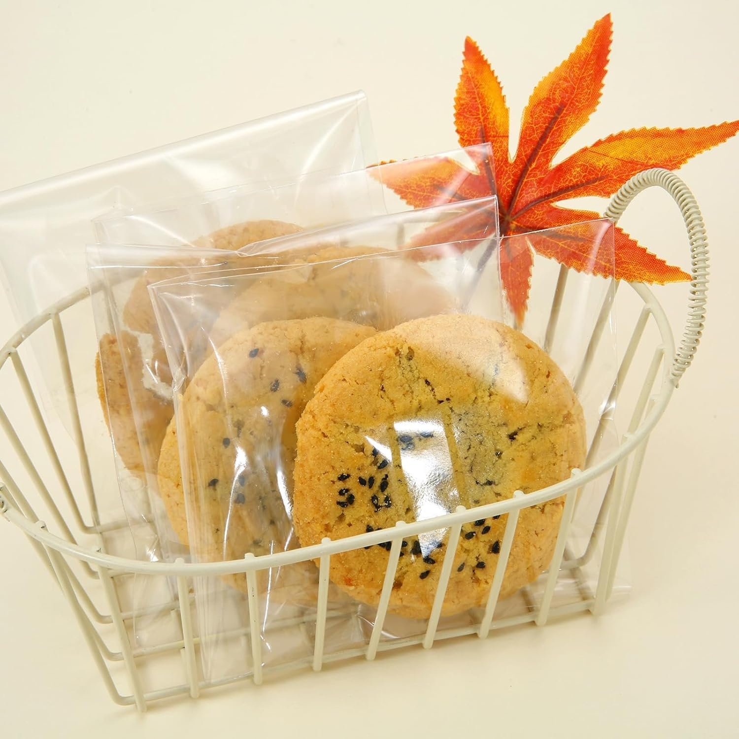 Großhandel 100PCS resealbare 5x7 Zoll Cellophan-Tüten mit Selbstklebeverschluss, Hersteller für dicke transparente Versandtaschen, individuelles Logo für Cookie-Verpackungen