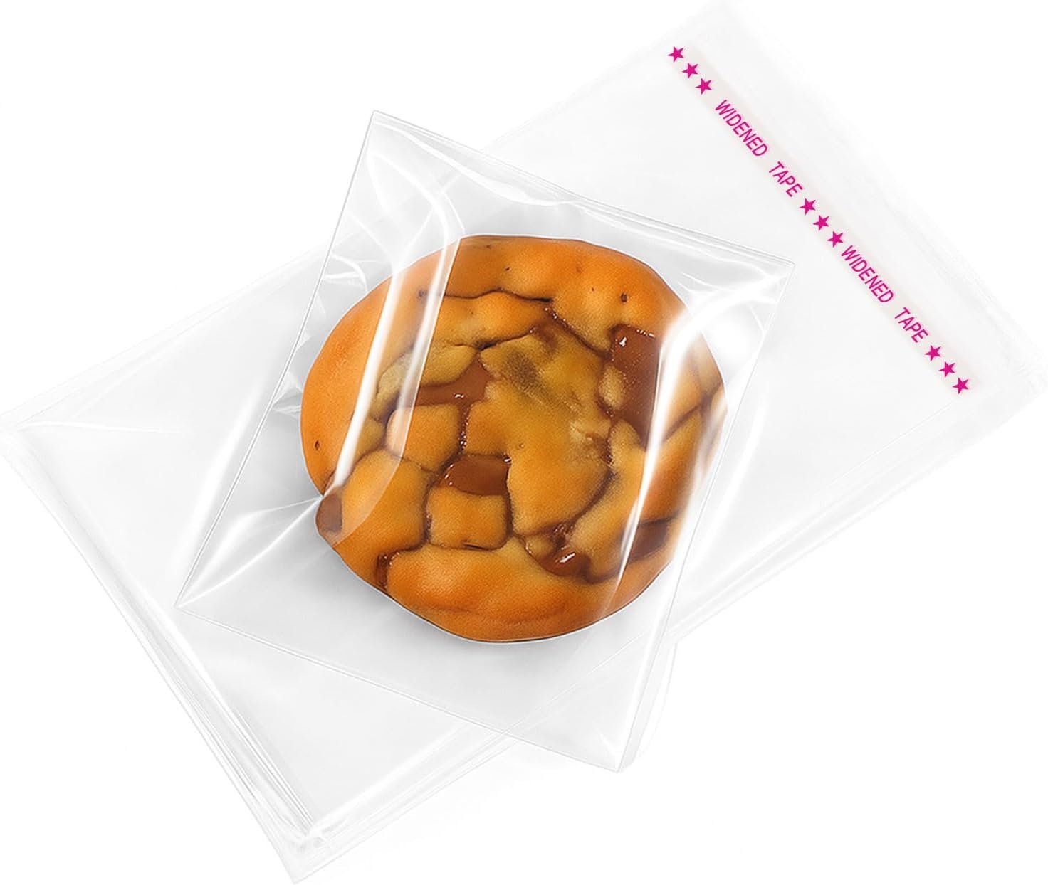 Großhandel 100PCS resealbare 5x7 Zoll Cellophan-Tüten mit Selbstklebeverschluss, Hersteller für dicke transparente Versandtaschen, individuelles Logo für Cookie-Verpackungen