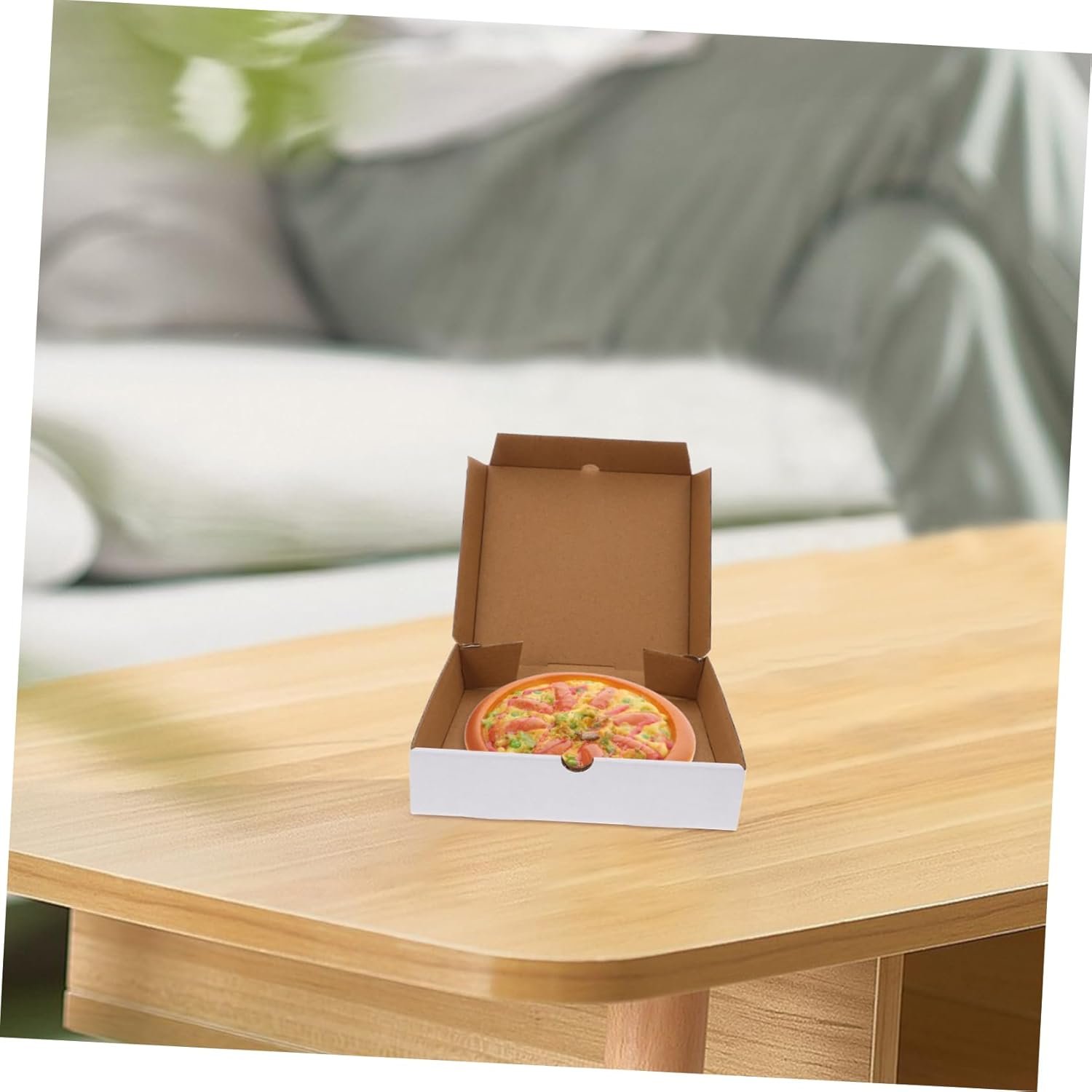 Großhandel 30 Stück weiße wellenartige Pizzakartons für Takeout, ideal für die Aufbewahrung von Gebäck und Keksen, Hersteller für wiederverwendbare Lebensmittelverpackungen zur Frischhaltung, individuelles Logo verfügbar. Großhandel 30 Stück weiße wellenartige Pizzakartons für Takeout, ideal für die Aufbewahrung von Gebäck und Keksen, Hersteller für wiederverwendbare Lebensmittelverpackungen zur Frischhaltung, individuelles Logo verfügbar.