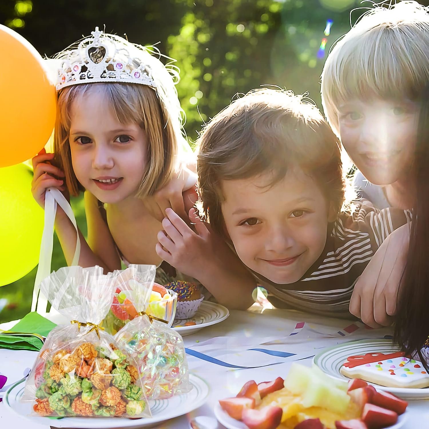 Großhandel Cellophanbeutel 450 Stück 4X6 Geschenktüten mit Bindebändern klare Plastiktüten für Verpackung Partygeschenke Cookies Süßigkeiten Backwaren Weihnachten Valentinstag Ostern Individuelles Logo OEM
