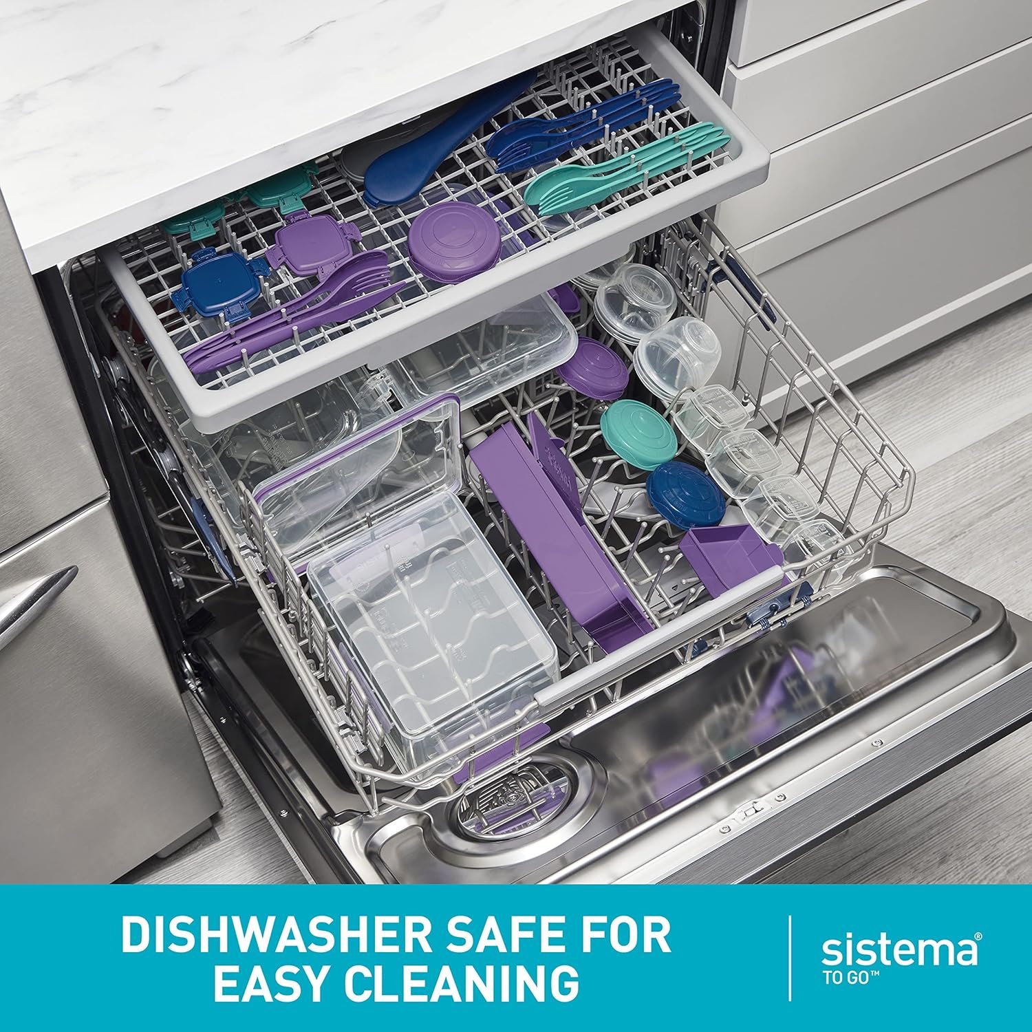 Großhandel Kunststoff Bento Box Cube, 5,3 Tassen, mit mehreren Fächern, BPA-frei, Hersteller für individuelle Logos, Bulk-Lösung für Essenslagerung