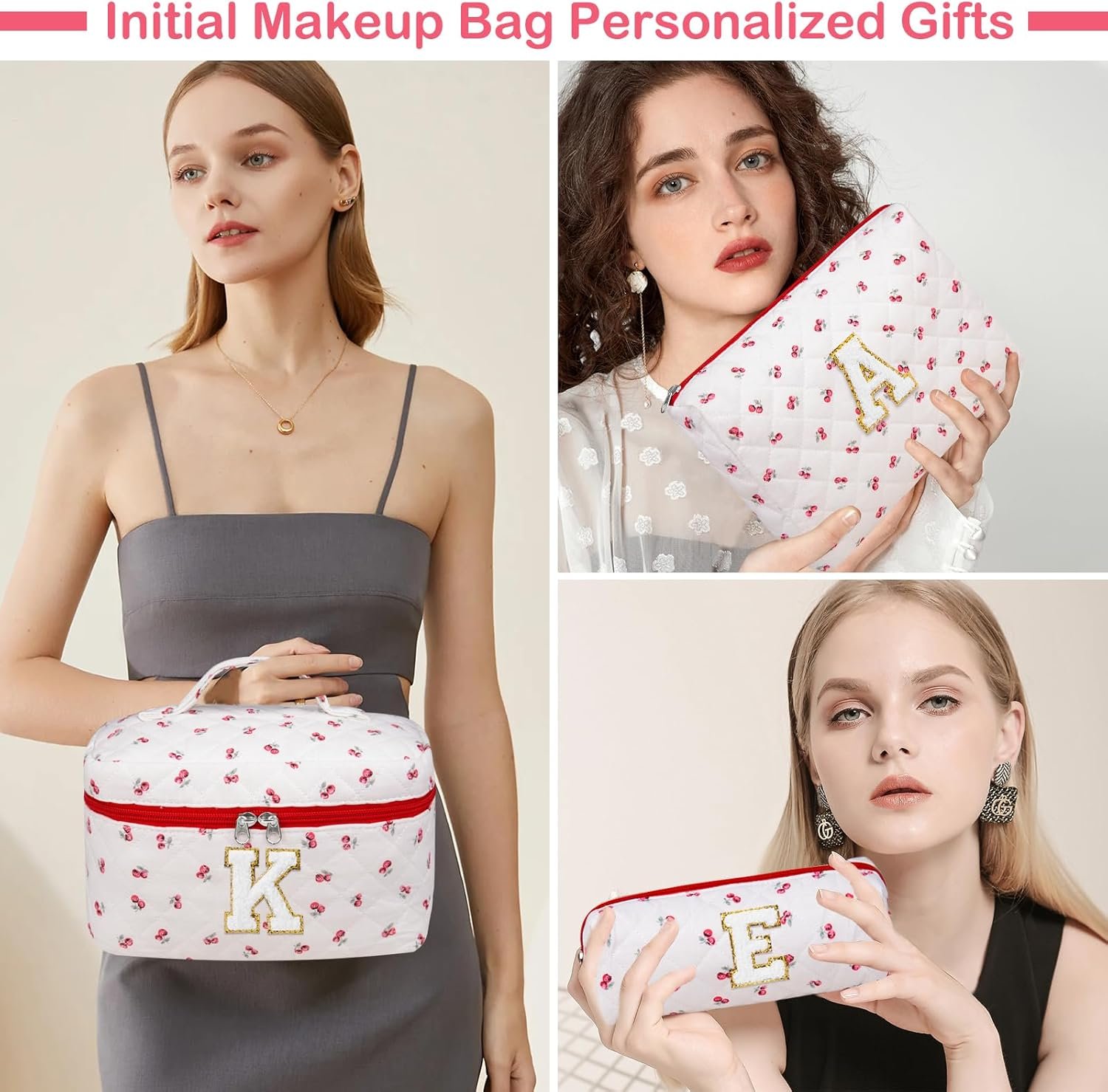 Großhandel individuelles Logo, großes florales Kosmetikset, personalisierte gesteppten Makeup Tasche für Frauen, niedliche Baumwolle maßgeschneiderte Make-up Taschen, Reise-Toilettetasche mit Blumen für Teenager Mädchen Geschenk Trendy Stuff Geschenk, OEM Großhandel individuelles Logo, großes florales Kosmetikset, personalisierte gesteppten Makeup Tasche für Frauen, niedliche Baumwolle maßgeschneiderte Make-up Taschen, Reise-Toilettetasche mit Blumen für Teenager Mädchen Geschenk Trendy Stuff Geschenk, OEM