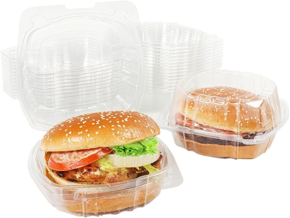 Großhandel 6 x 6 Zoll Einweg Plastikbehälter mit Deckeln, geeignet für Restaurant Takeout und Partyfood-Aufbewahrung, Hersteller von eleganten Scharnier-Quadrat-Clamshell Lebensmittelboxen, bequem zum Tragen von Hamburgern und Sandwiches, OEM verfügbar. Großhandel 6 x 6 Zoll Einweg Plastikbehälter mit Deckeln, geeignet für Restaurant Takeout und Partyfood-Aufbewahrung, Hersteller von eleganten Scharnier-Quadrat-Clamshell Lebensmittelboxen, bequem zum Tragen von Hamburgern und Sandwiches, OEM verfügbar.