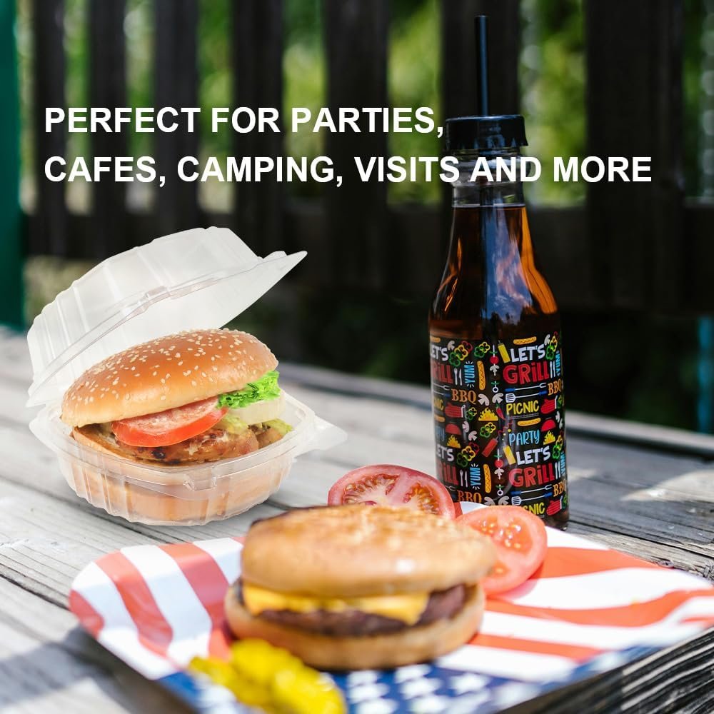 Großhandel 6 x 6 Zoll Einweg Plastikbehälter mit Deckeln, geeignet für Restaurant Takeout und Partyfood-Aufbewahrung, Hersteller von eleganten Scharnier-Quadrat-Clamshell Lebensmittelboxen, bequem zum Tragen von Hamburgern und Sandwiches, OEM verfügbar. Großhandel 6 x 6 Zoll Einweg Plastikbehälter mit Deckeln, geeignet für Restaurant Takeout und Partyfood-Aufbewahrung, Hersteller von eleganten Scharnier-Quadrat-Clamshell Lebensmittelboxen, bequem zum Tragen von Hamburgern und Sandwiches, OEM verfügbar.