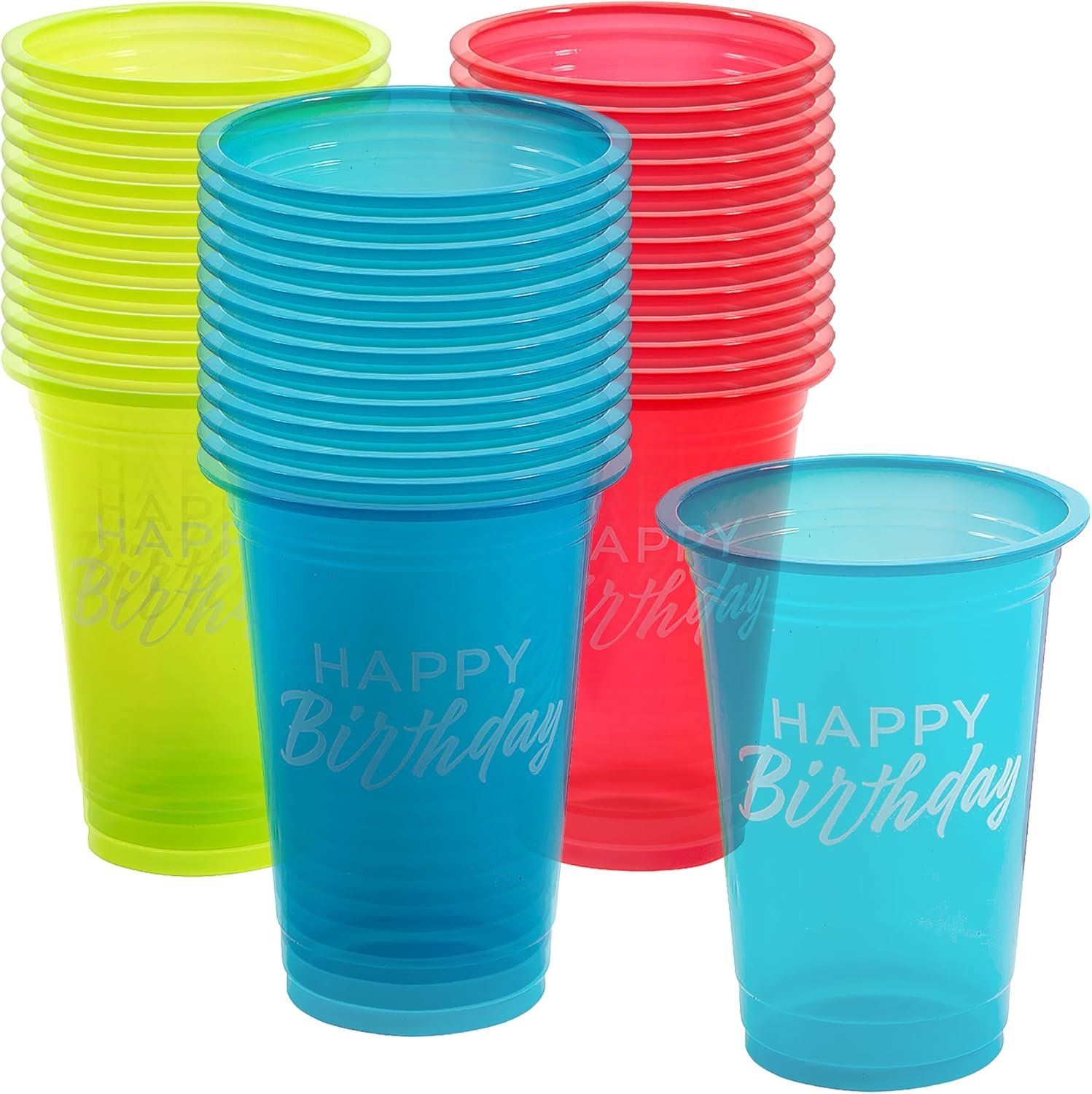 Großhandel Happy Birthday Einwegbecher, 50 Stück, OEM und Hersteller