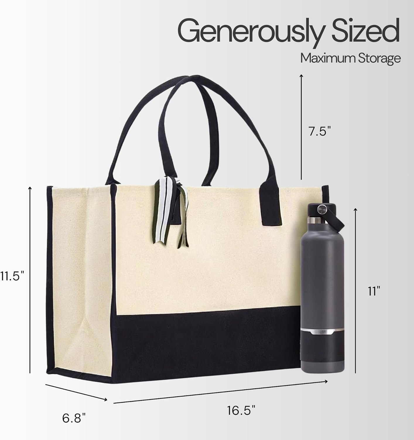 Großhandel personalisierte Alltag Canvas Tasche für Frauen mit individuellen Logo, 100% Baumwolle, von einem Fabrik Lieferanten im Bulk erhältlich.