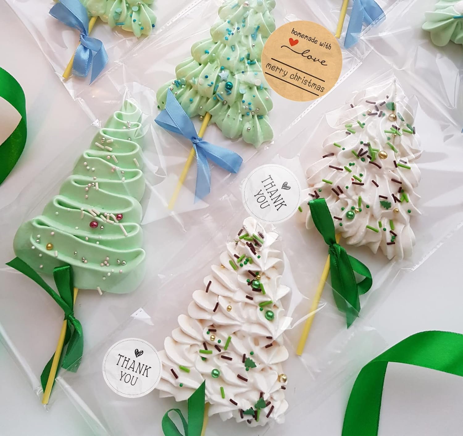 Großhandel 200 Stück klare Cellophan-Beutel 4x6 für Süßigkeiten mit Dankeschön-Sticker, perfekte Verpackung für Geburtstags-, Hochzeits- und Lutscher-Sticks, Individuelles Logo, OEM