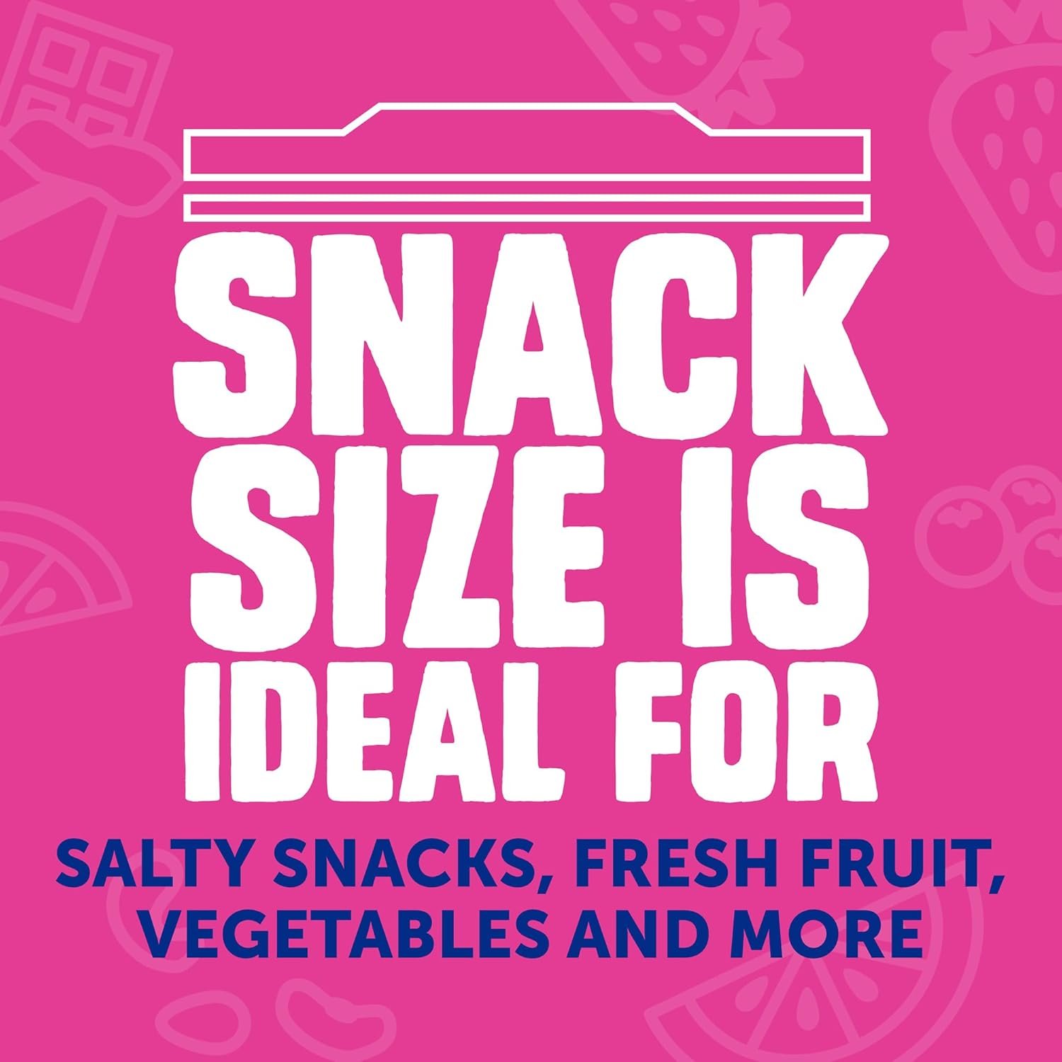 Großhandel Sandwich- und Snackbeutel 175 Stück mit EasyGuide Textur, Hersteller von Plastiktüten mit Grip 'n Seal Technologie und individuellem Logo.