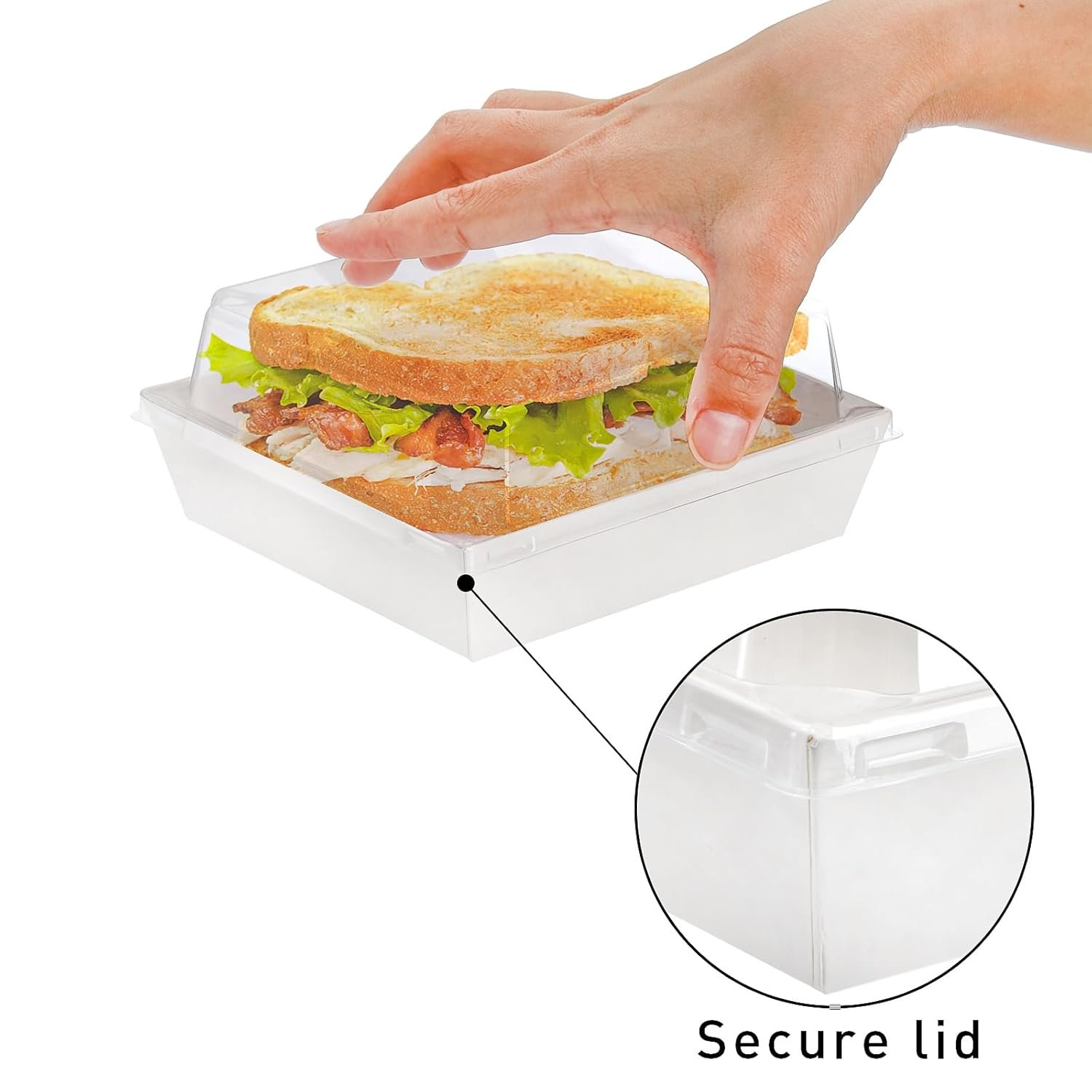 Großhandel Set aus 100 Sandwich-Boxen, 5