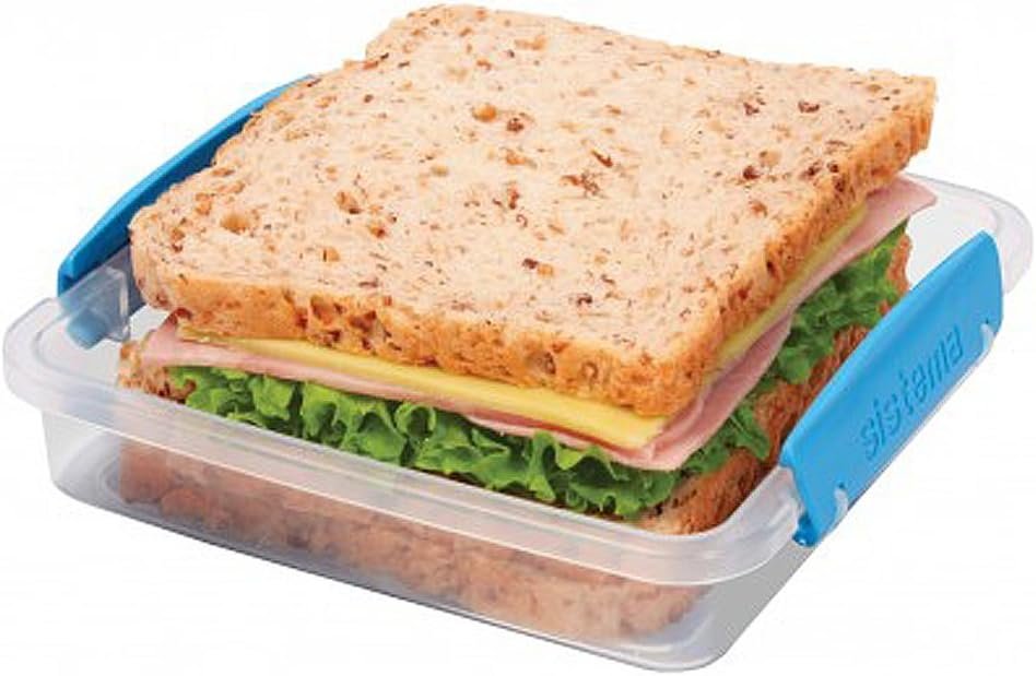 Großhandel 450ml Sandwichbox, individuellen Logo, Bulk-Optionen (Farben können variieren)