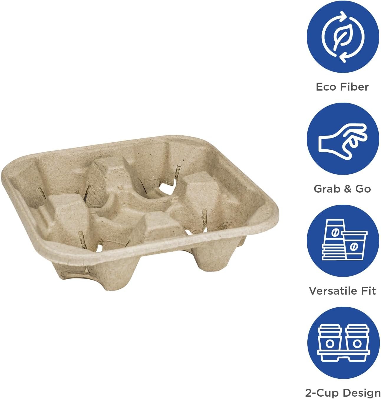 Individuelles Logo Tassenhalter 8 oz. - 32 oz. für 4 Tassen (Karton mit 300) vom Hersteller Individuelles Logo Tassenhalter 8 oz. - 32 oz. für 4 Tassen (Karton mit 300) vom Hersteller