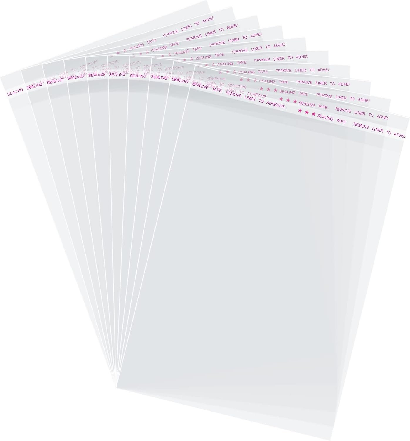 Großhandel 200 Stück resealable Cellophanbeutel 6x9 Zoll für Cookies, Produkte, Süßigkeiten mit individuellem Logo vom Hersteller