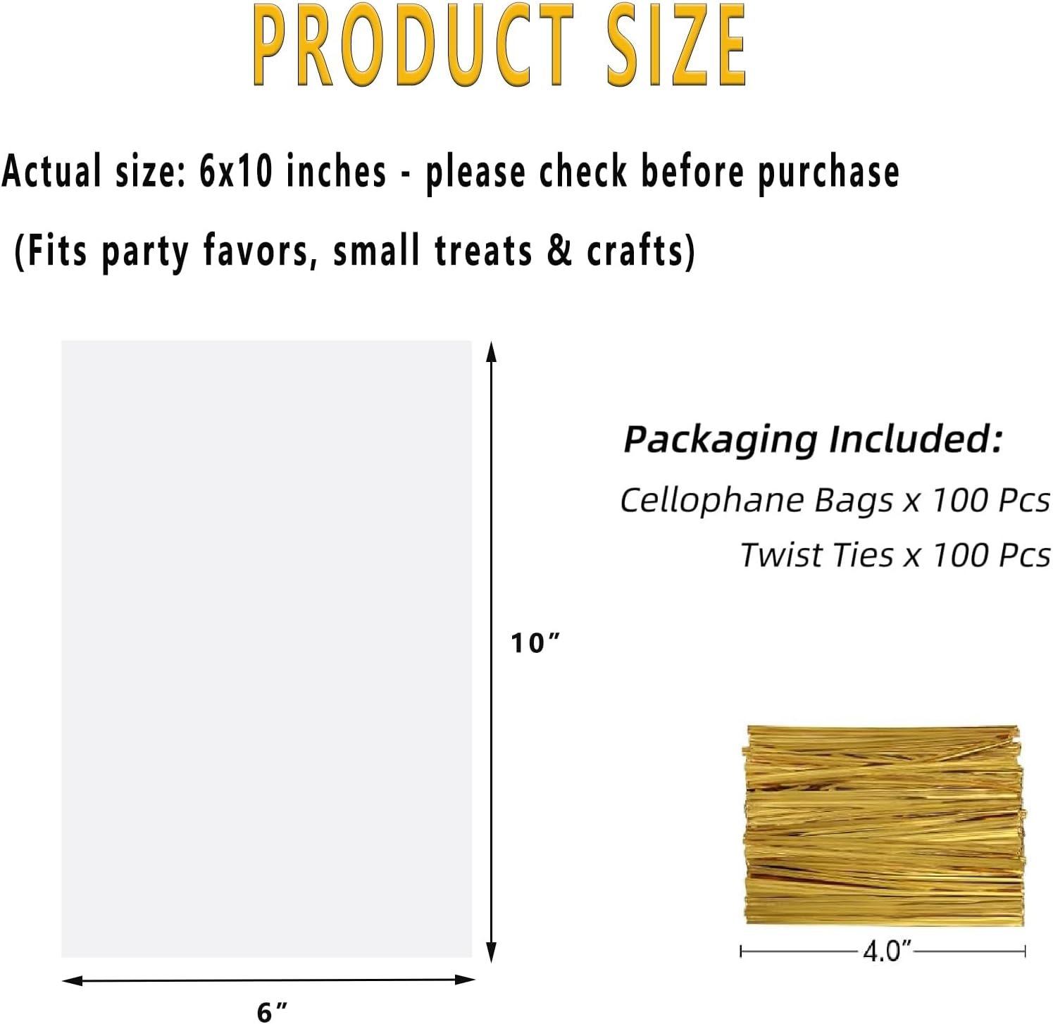 Großhandel Cellophanbeutel 100er Packung klare Geschenkbeutel 6x10 Zoll mit Krawatten für Süßigkeiten und Snacks, ideal für Geburtstagsfeiern, Hersteller von individuellen Designs für Hochzeits- und Valentinstagsmitgebsel.