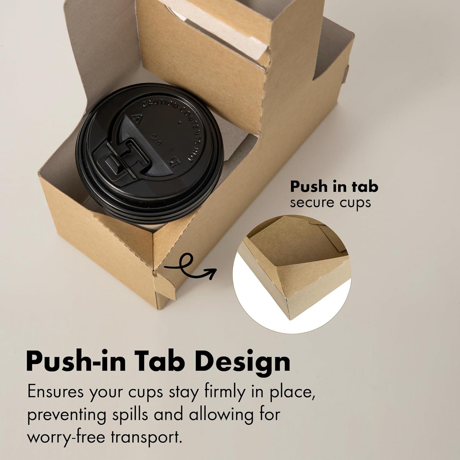 Großhandel 25 Stück tragbare Becherträger aus Kraftpapier für kalte und heiße Getränke, 12-30 oz, OEM Gestaltung für individuelles Logo, praktischer Tragegriff, geeignet für Kaffee To-Go, Valentinstag, Muttertag Großhandel 25 Stück tragbare Becherträger aus Kraftpapier für kalte und heiße Getränke, 12-30 oz, OEM Gestaltung für individuelles Logo, praktischer Tragegriff, geeignet für Kaffee To-Go, Valentinstag, Muttertag