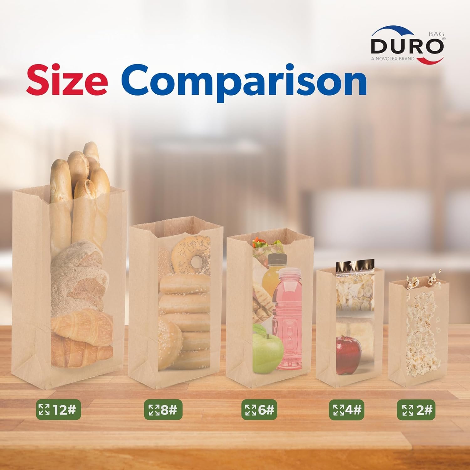 Individuelles Logo für braune Papier-Lunchbags 500 Stück - Ideal für Sandwiches, Süßigkeiten, Snacks, Popcorn, Brot und Kekse, 5x3,12x9,75 Zoll - Eigenmarke aus umweltfreundlichem Kraftpapier, erhältlich beim Hersteller.