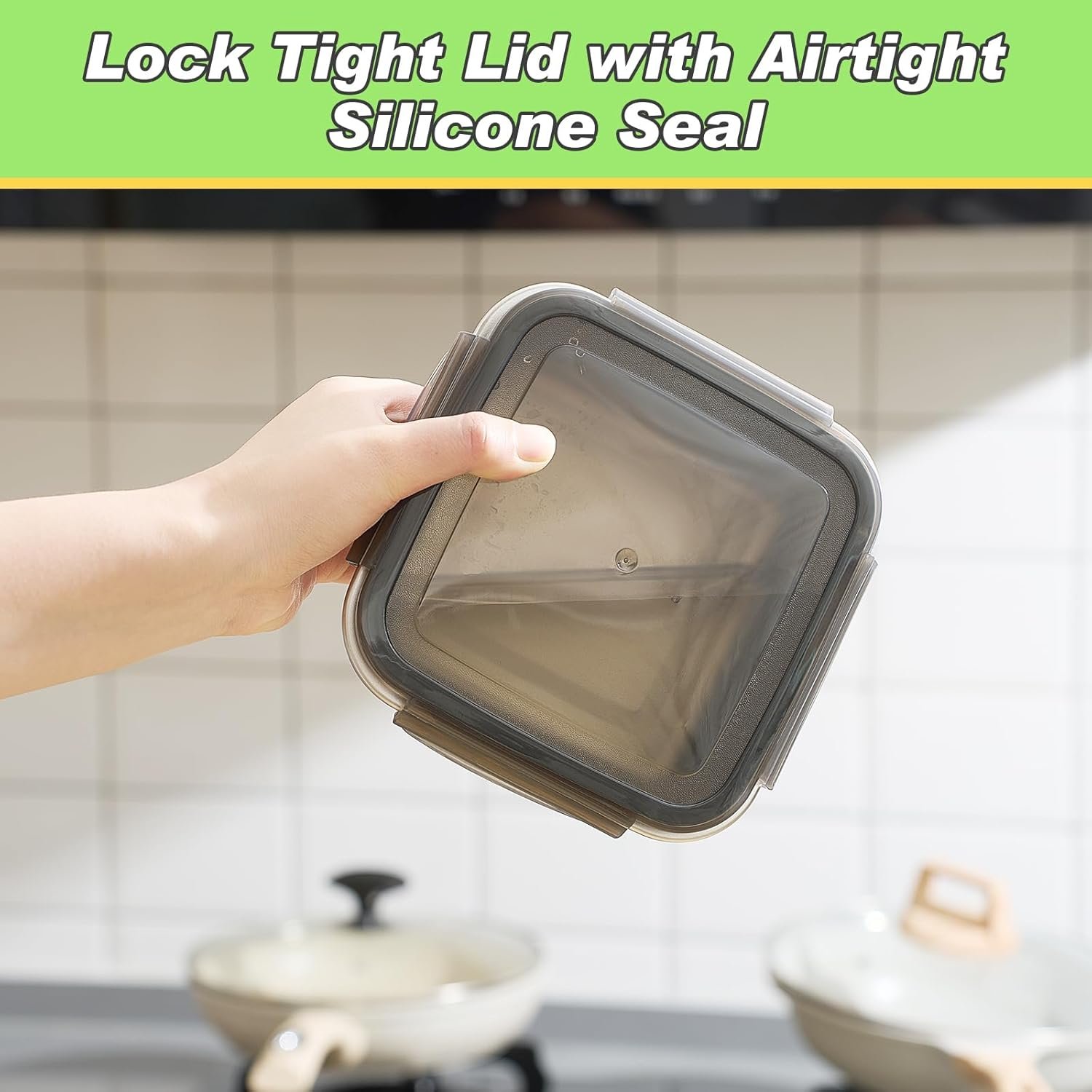 Großhandel 6er Pack Edelstahl-Sandwichbehälter mit Deckeln 25,4 oz für Lunchboxen mit luftdichtem Silikonverschluss für Snacks und Sandwiches, Hersteller Eigenmarke