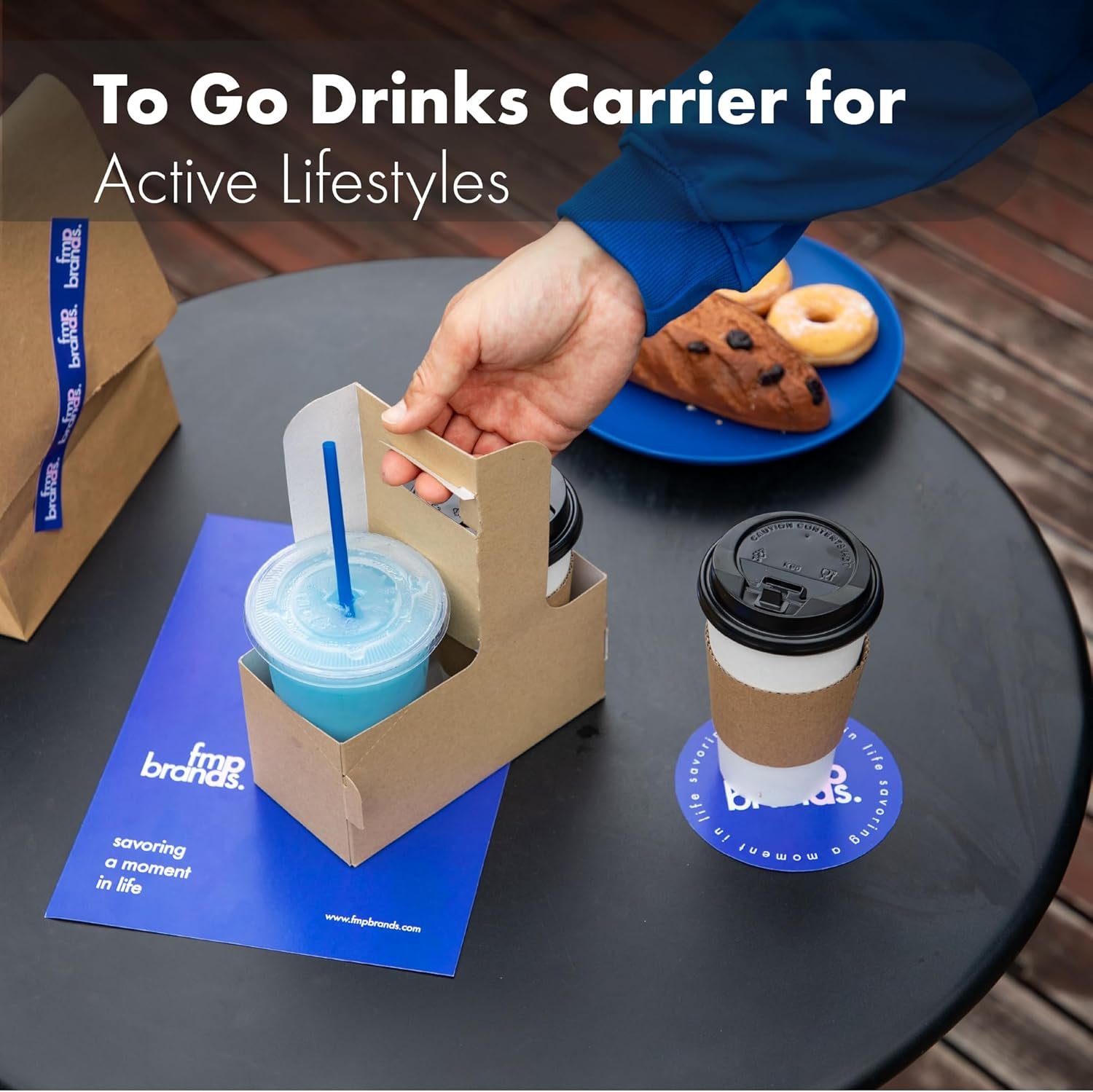 Großhandel 25 Stück tragbare Becherträger aus Kraftpapier für kalte und heiße Getränke, 12-30 oz, OEM Gestaltung für individuelles Logo, praktischer Tragegriff, geeignet für Kaffee To-Go, Valentinstag, Muttertag Großhandel 25 Stück tragbare Becherträger aus Kraftpapier für kalte und heiße Getränke, 12-30 oz, OEM Gestaltung für individuelles Logo, praktischer Tragegriff, geeignet für Kaffee To-Go, Valentinstag, Muttertag