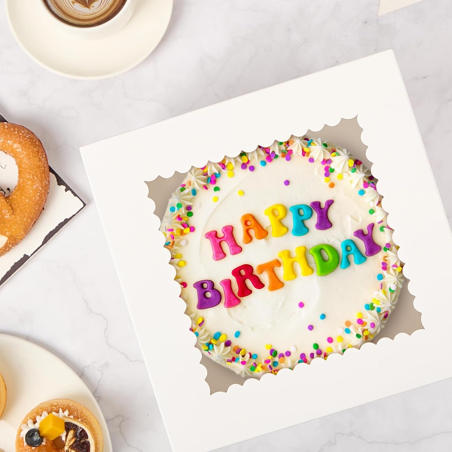 Großhandel 2er Set Tortenboxen 10 x 10 x 8 Zoll, Einweg-Tortenbehälter mit Lids und Fenster, individuell gestaltbar mit eigenem Logo für Hochzeit, Geburtstag, Party, hergestellt von einem zuverlässigen Lieferanten. Großhandel 2er Set Tortenboxen 10 x 10 x 8 Zoll, Einweg-Tortenbehälter mit Lids und Fenster, individuell gestaltbar mit eigenem Logo für Hochzeit, Geburtstag, Party, hergestellt von einem zuverlässigen Lieferanten.