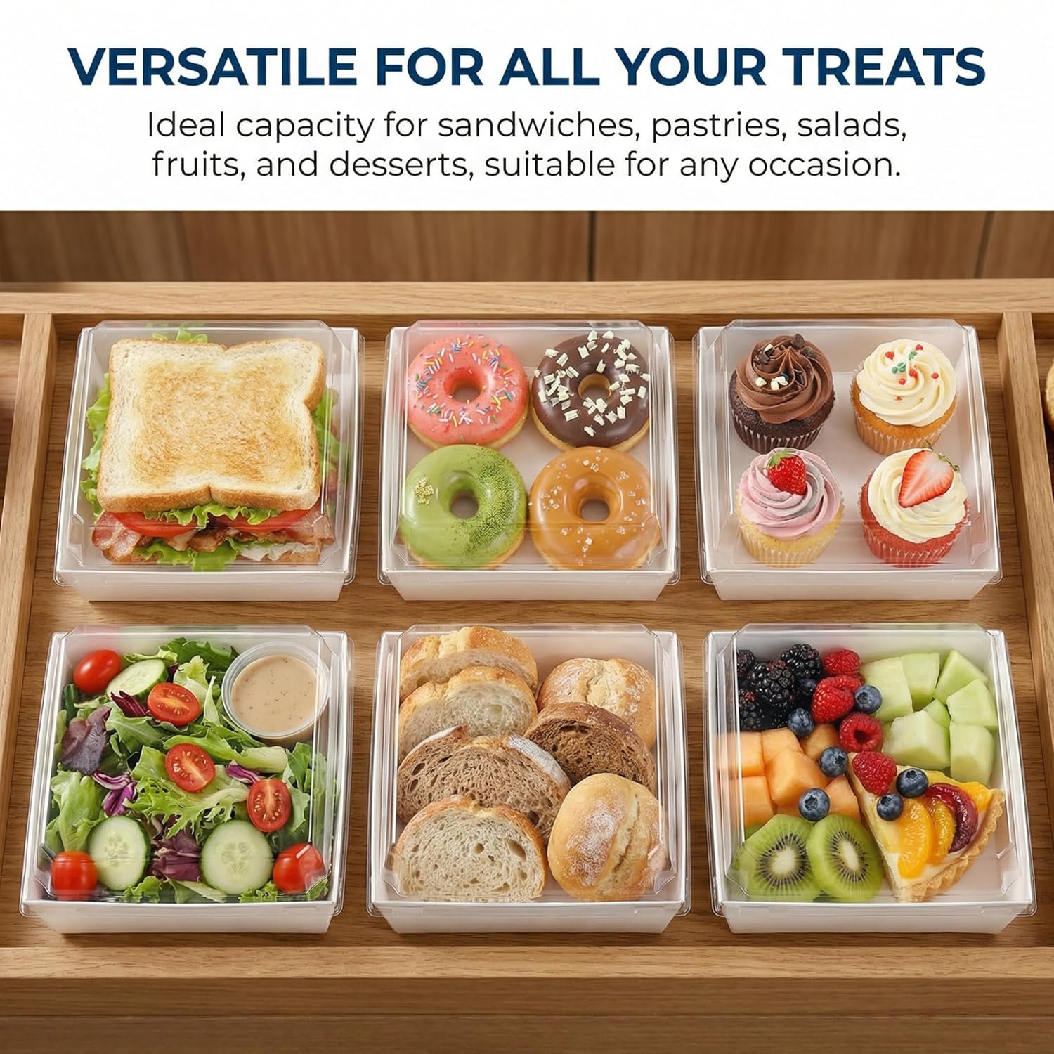 Großhandel Set aus 100 Sandwich-Boxen, 5