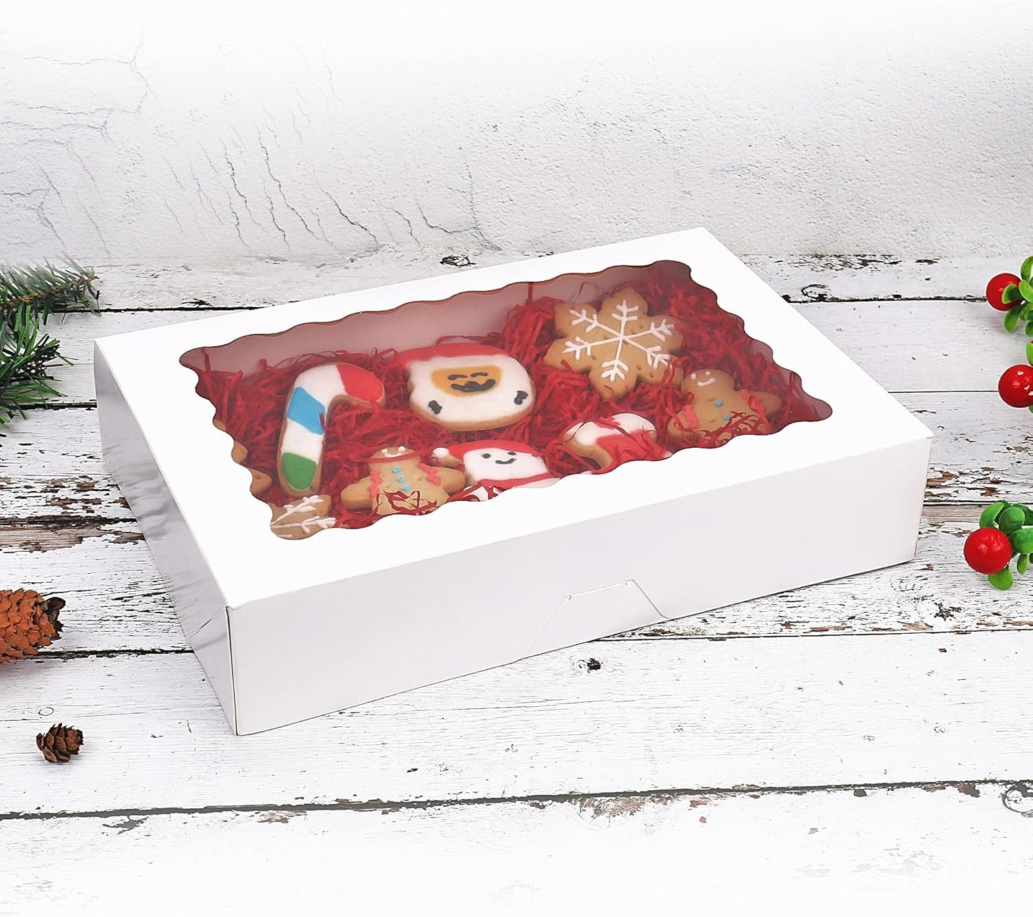 Großhandel 20er-Pack Backboxen mit Fenster, 12