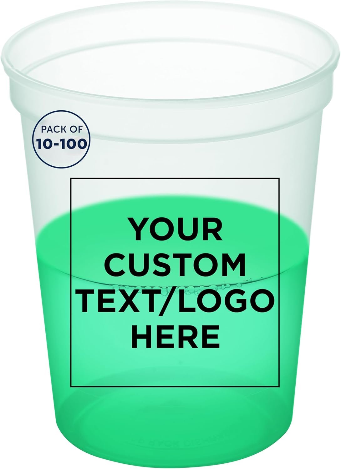 Großhandel 16 oz benutzerdefinierte farbwechselnde Plastikbecher, Set von 10/50/100, perfekt für Geburtstagsfeiern, Hochzeiten, Picknicks, Strände, Partys - OEM, wiederverwendbar, individuelles Logo