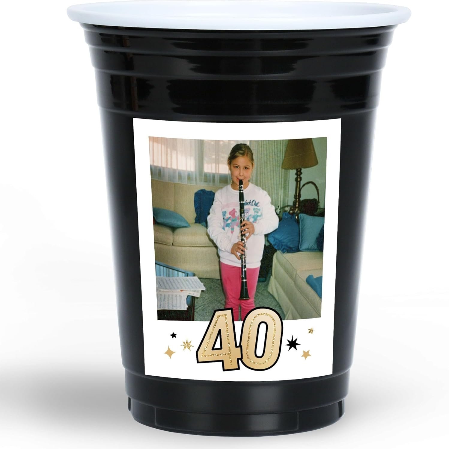 Großhandel 16oz Einwegbecher für den 40. Geburtstag, Individuelles Logo mit personalisierten Fotoaufklebern, lustige Tischdekoration für Meilenstein-Geburtstagsfeiern - 16er Pack, vom Hersteller. Großhandel 16oz Einwegbecher für den 40. Geburtstag, Individuelles Logo mit personalisierten Fotoaufklebern, lustige Tischdekoration für Meilenstein-Geburtstagsfeiern - 16er Pack, vom Hersteller.