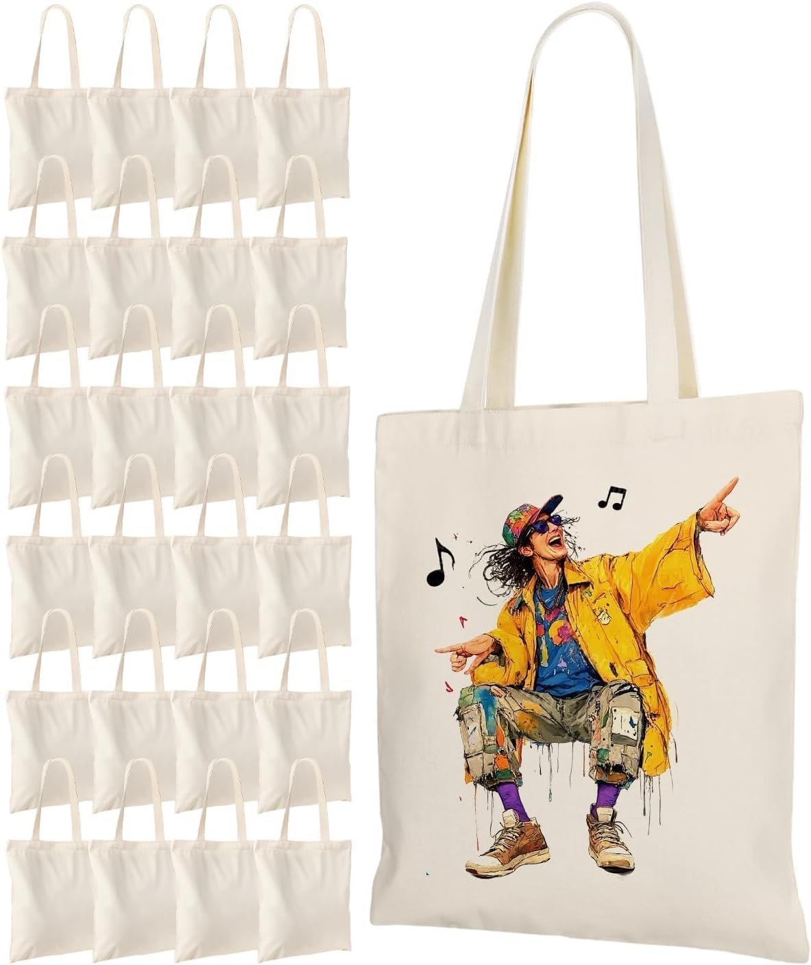 Großhandel 24er Pack Leinentragetaschen für Sublimierung, Malerei und HTV – 10oz nicht schrumpfender, dicker Stoff, leere 14x15 Zoll Tragetaschen in Bulk für individuelles Logo & Geschenke, hergestellt von einem zuverlässigen Hersteller Großhandel 24er Pack Leinentragetaschen für Sublimierung, Malerei und HTV – 10oz nicht schrumpfender, dicker Stoff, leere 14x15 Zoll Tragetaschen in Bulk für individuelles Logo & Geschenke, hergestellt von einem zuverlässigen Hersteller