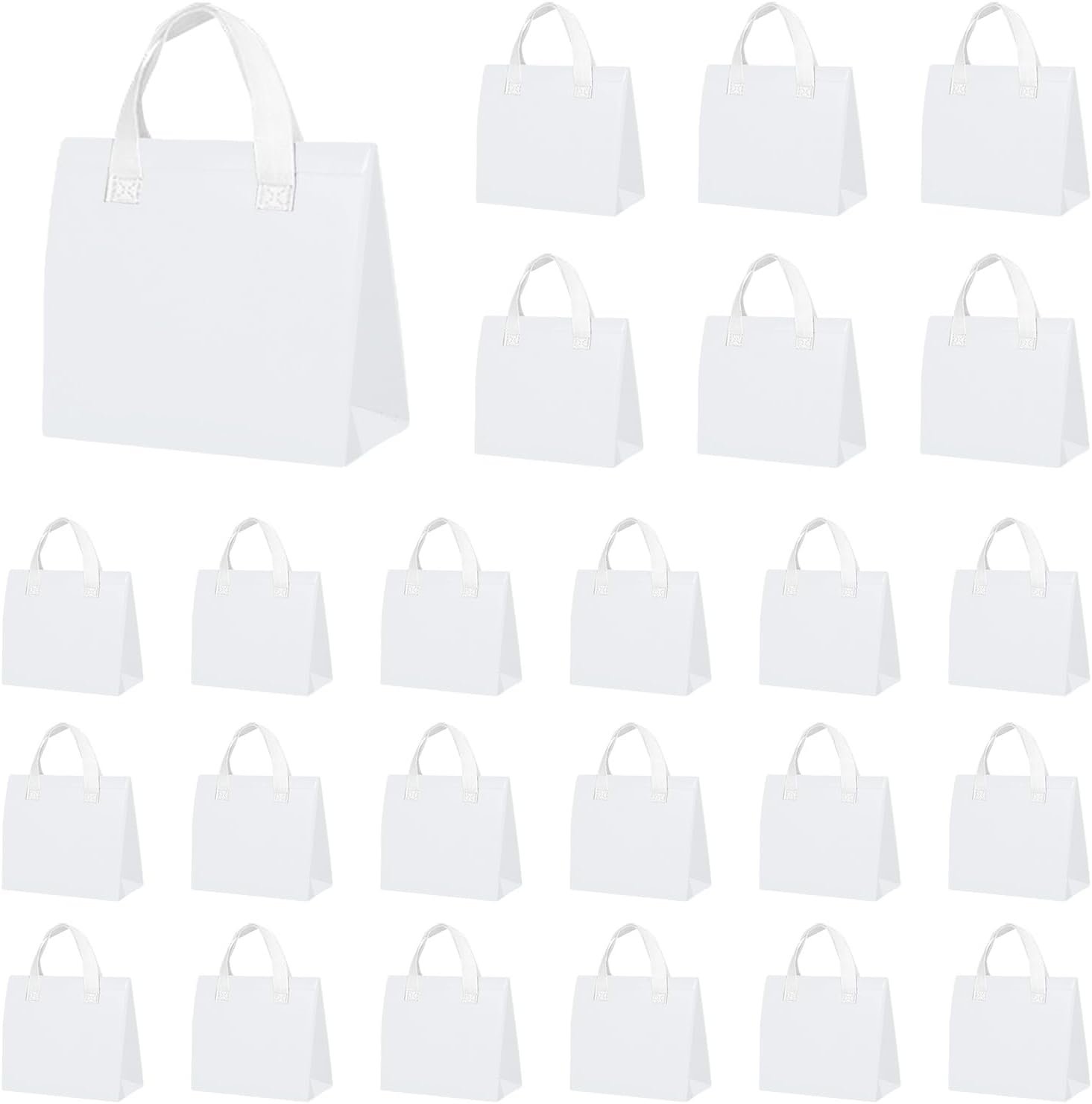 Großhandel 25 Stück isolierte Take Away Taschen - 6 x 9,5 x 10 Zoll thermische Take-Out-Taschen - OEM für heiße und kalte Speisen, Disposable Food Delivery (weiß) Großhandel 25 Stück isolierte Take Away Taschen - 6 x 9,5 x 10 Zoll thermische Take-Out-Taschen - OEM für heiße und kalte Speisen, Disposable Food Delivery (weiß)