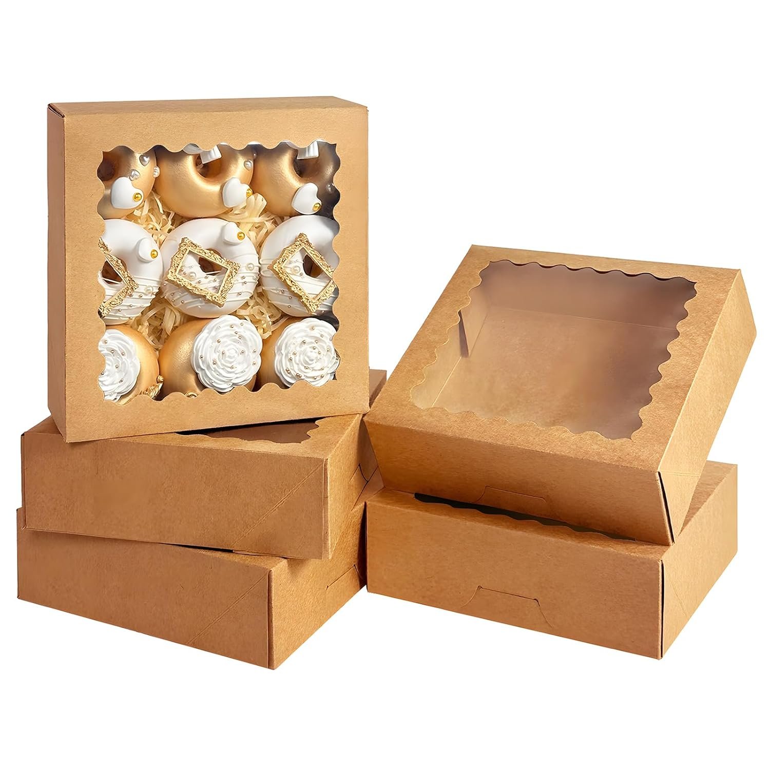 Großhandel 36 Stück braune Kuchenboxen 9x9x2,5 Zoll mit Fenster, einfach zusammenzubauen, perfekt für Macarons und Kekse, individuell mit eigenem Logo, Hersteller für Bäckereibedarf, Bulk-Verpackung erhältlich. Großhandel 36 Stück braune Kuchenboxen 9x9x2,5 Zoll mit Fenster, einfach zusammenzubauen, perfekt für Macarons und Kekse, individuell mit eigenem Logo, Hersteller für Bäckereibedarf, Bulk-Verpackung erhältlich.